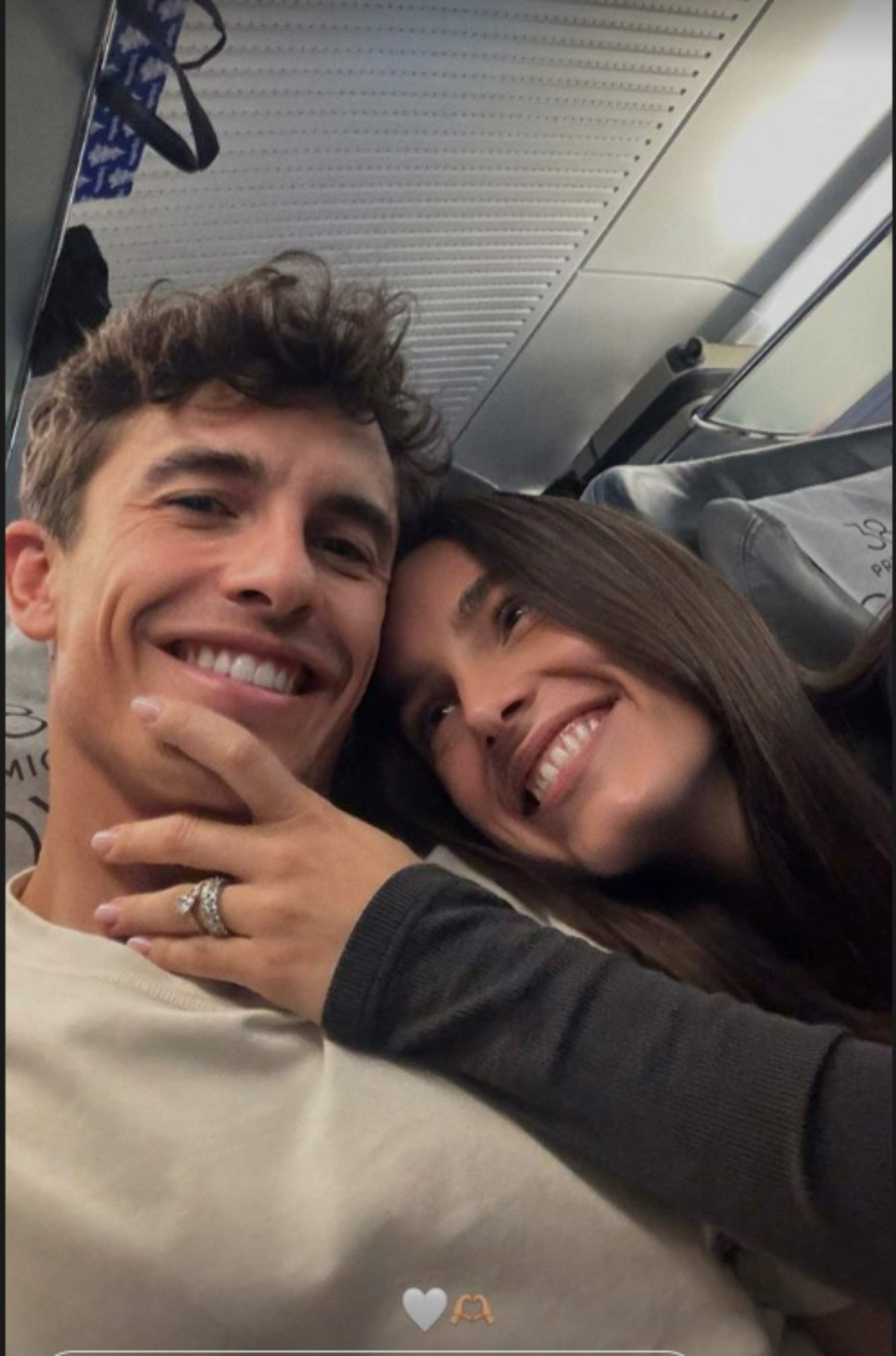 Marc Márquez i Gemma Pinto, les imatges més tendres amb dos nadons: salten les alarmes "En prácticas"