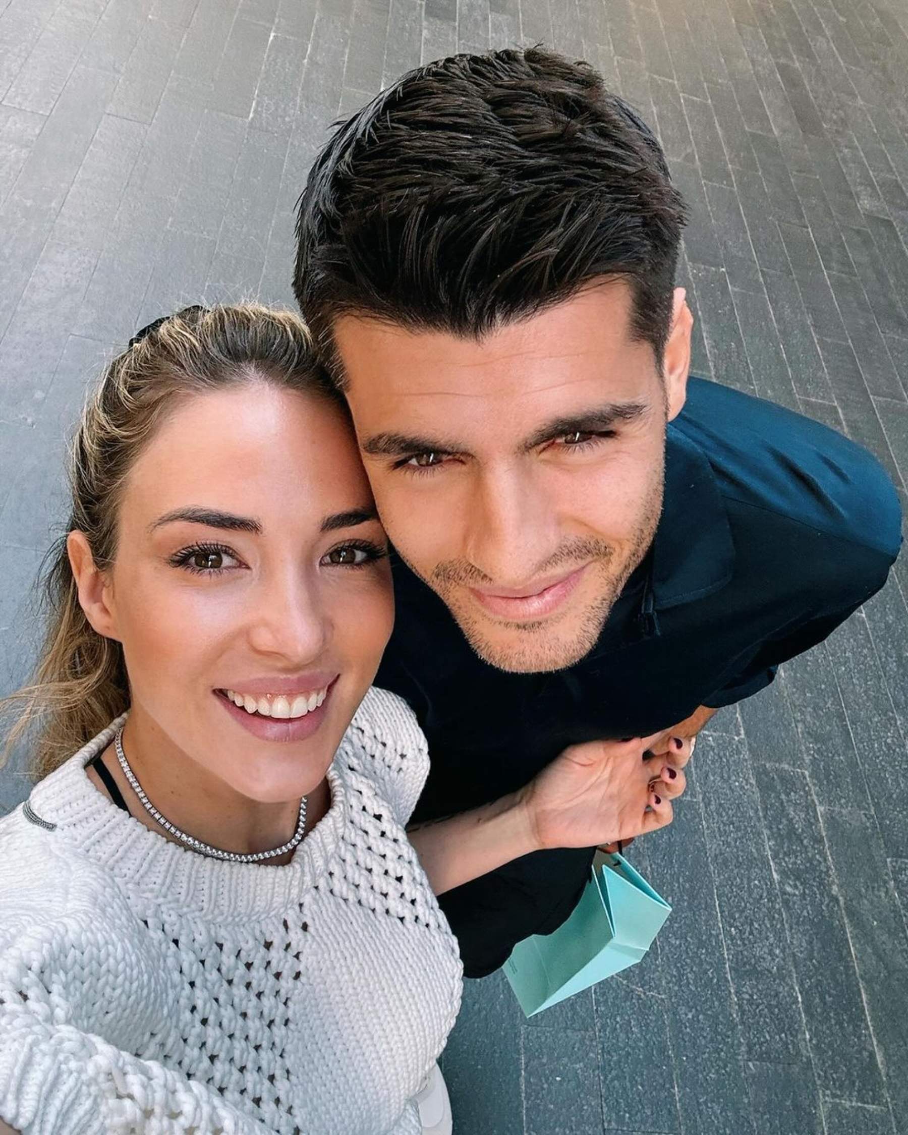 Alice Campello protagonitza la felicitació més inesperada a Álvaro Morata: imatges que fan plorar