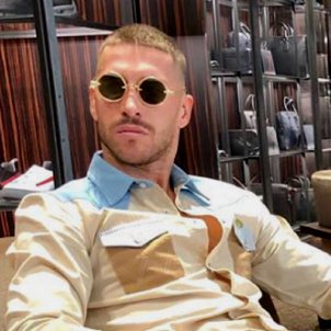 El último estrafalario de Ramos: vestido de explorador