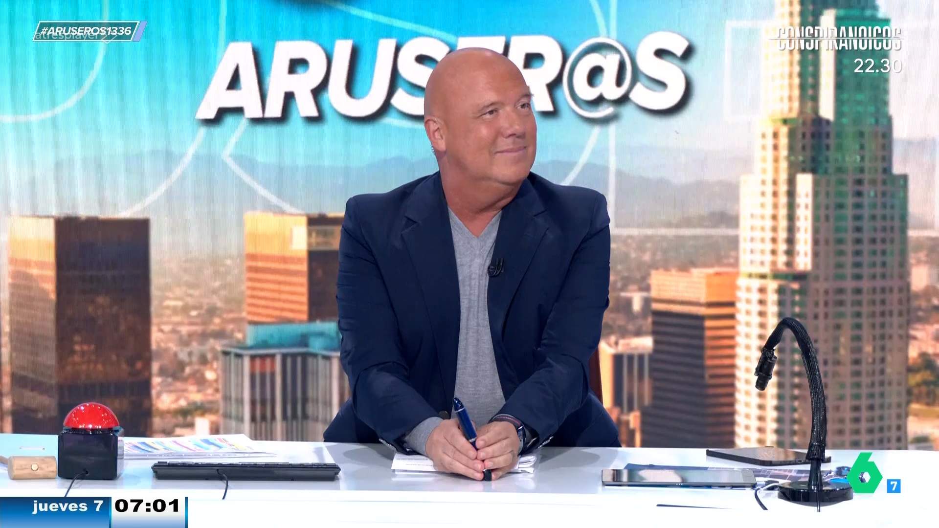 Alfonso Arús KO, no se presenta por enfermedad y resuelve la duda: quién lo sustituye