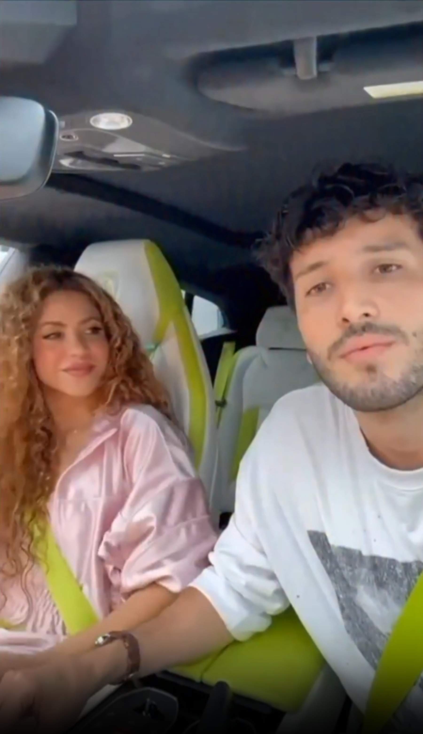 Shakira y Sebastián Yatra, su momento más sorprendente dentro del coche: qué hacen