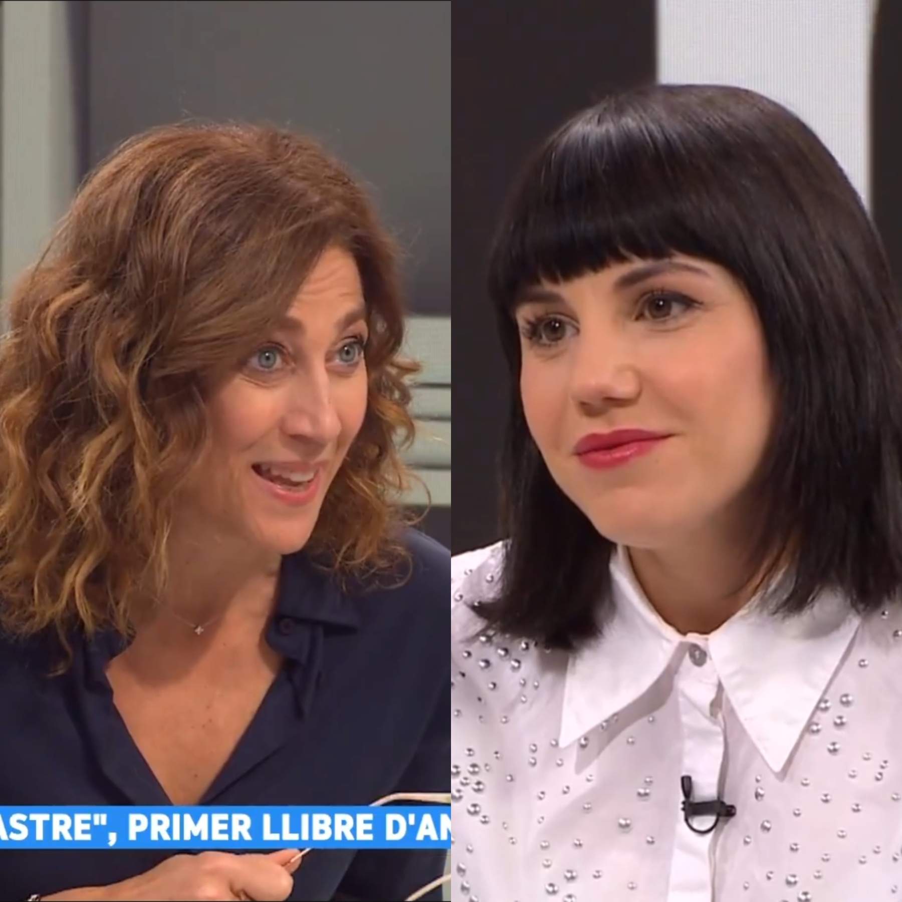Angy Fernández conquista a Helena García Melero hablando en catalán sobre su nuevo proyecto