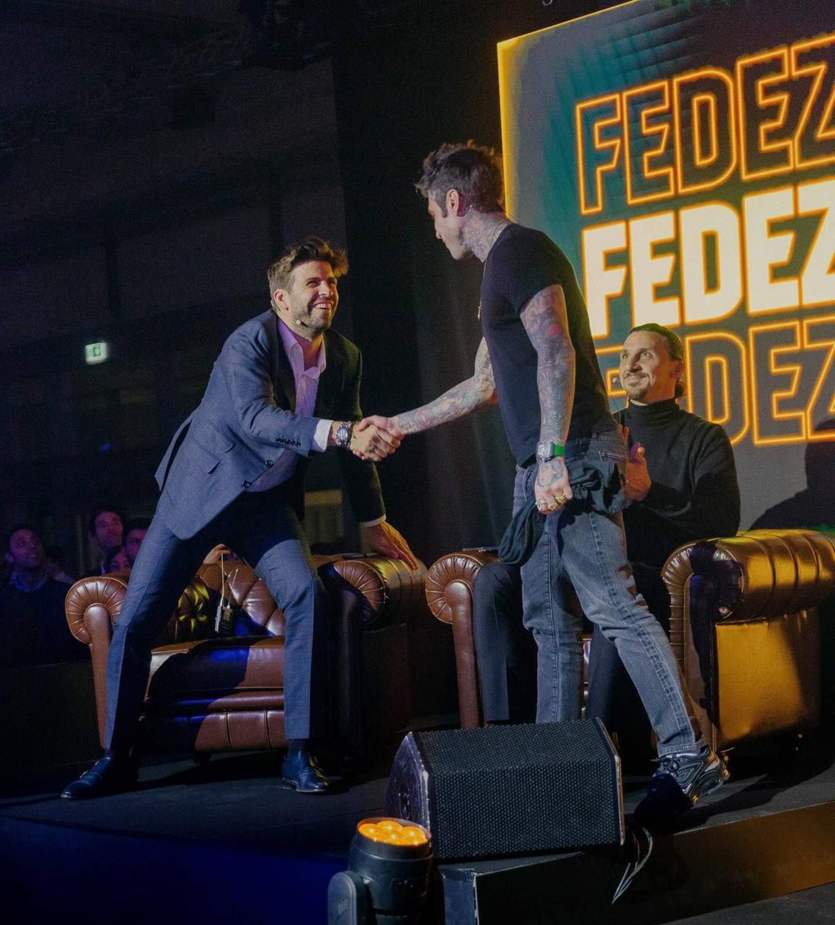 Gerard Piqué i un polèmic VIP italià fonen la xarxa amb una foto: projecte junts