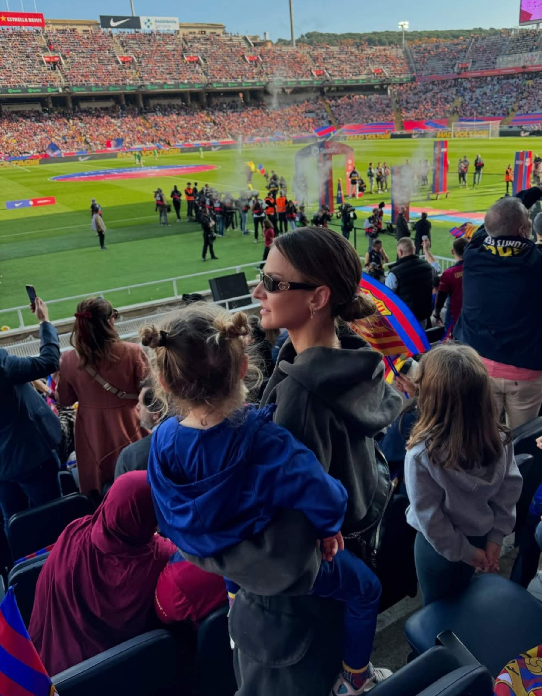 La actividad más tierna de la familia Lewandowski: "fiesta de niñas" con las hijas