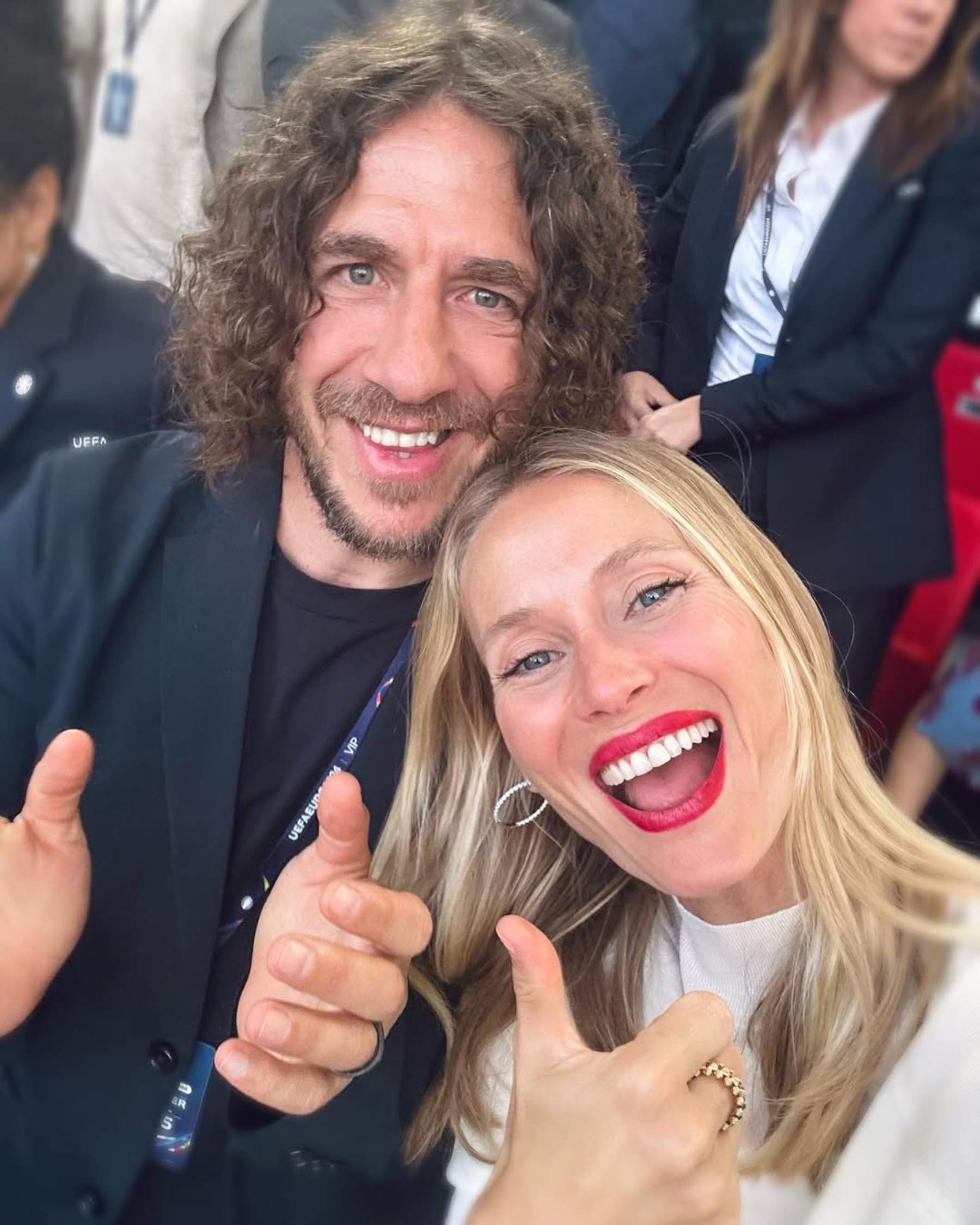 Vídeo impactante de Carles Puyol en la nieve, Vanesa Lorenzo alucina: "Él es de otro planeta"