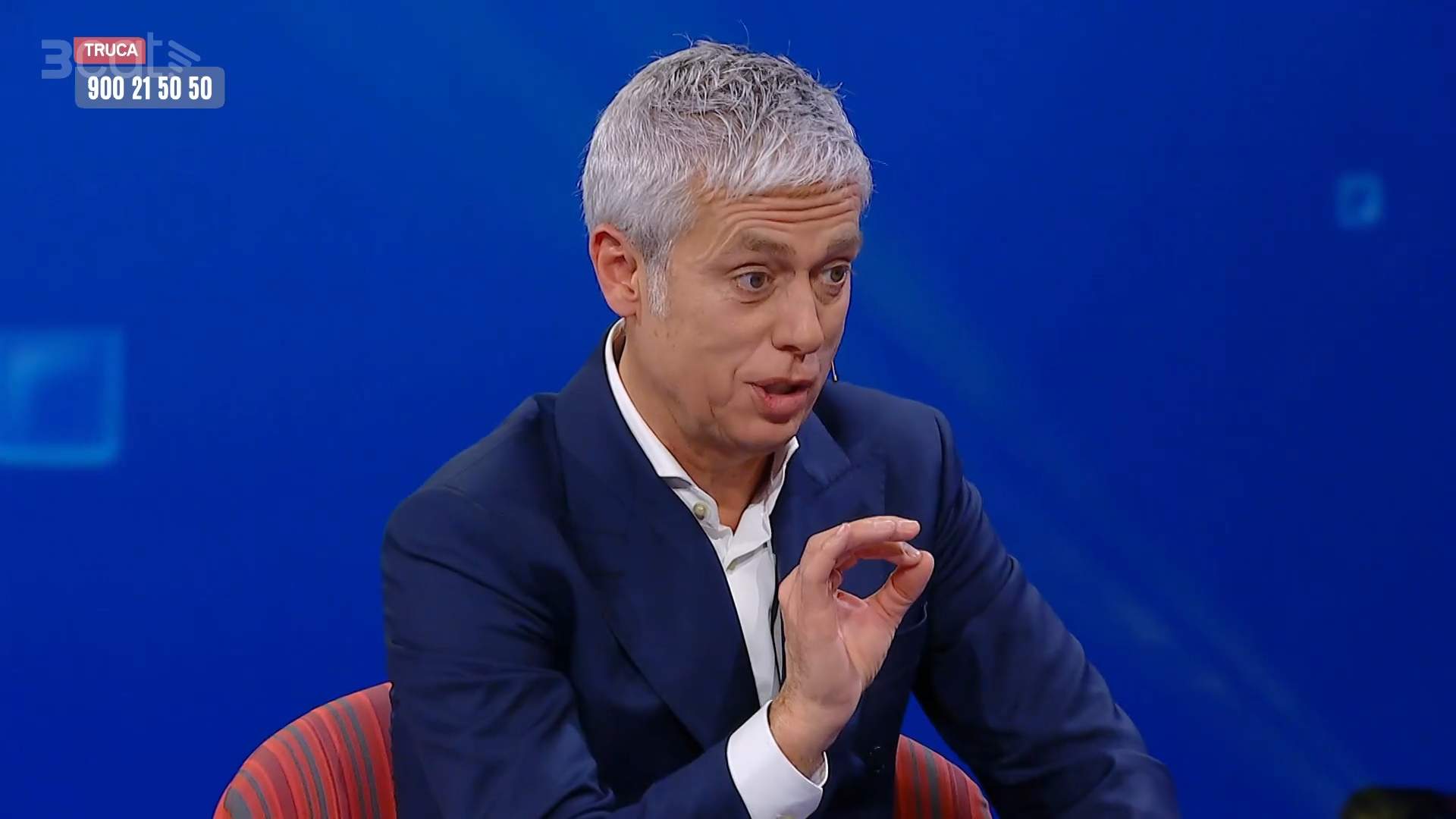 Albert Om y su novia, juntos en TV3 por el cáncer de pulmón de un ser querido