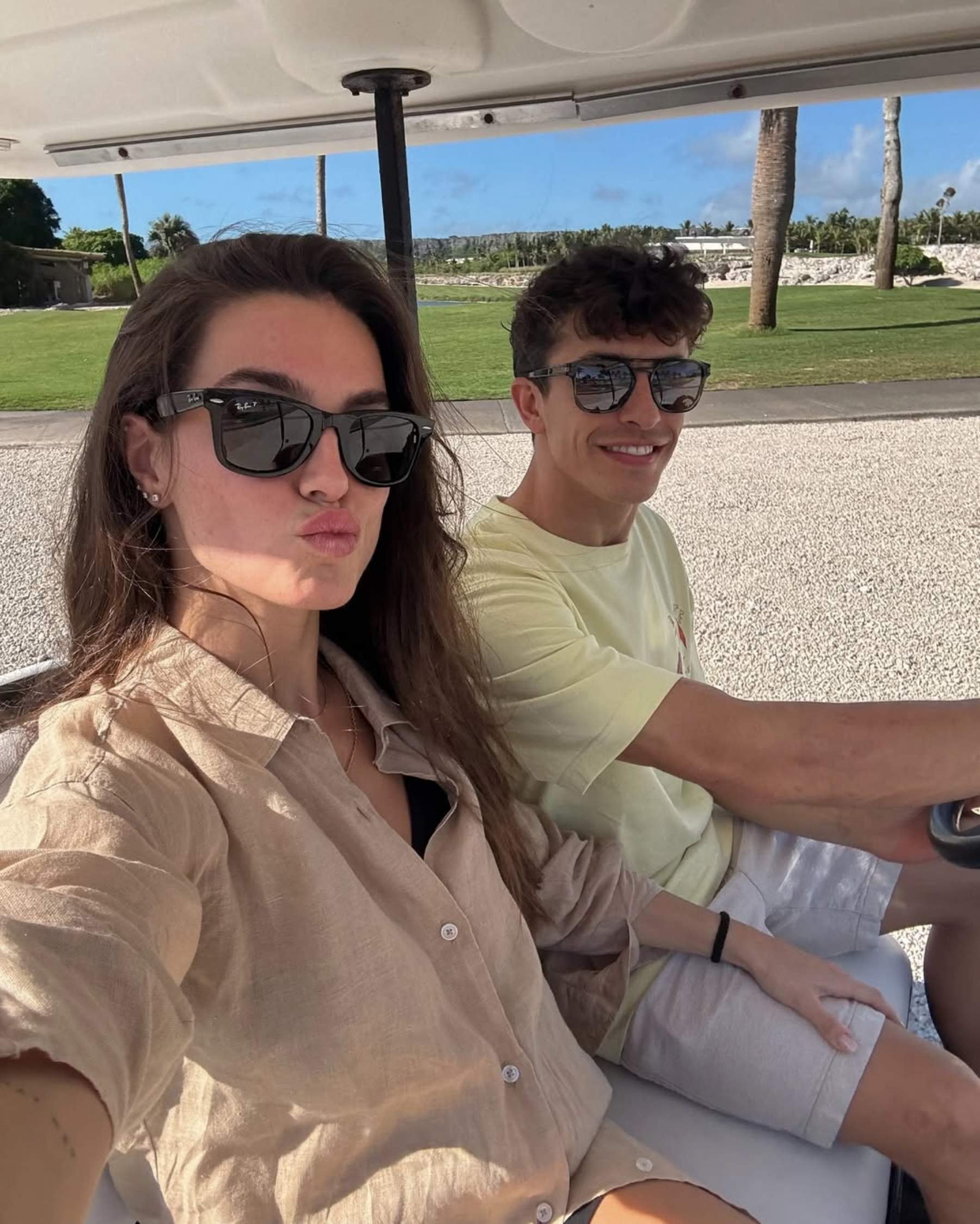 Marc Márquez y Gemma Pinto enamoran con el viaje más romántico: "No me quiero ir"
