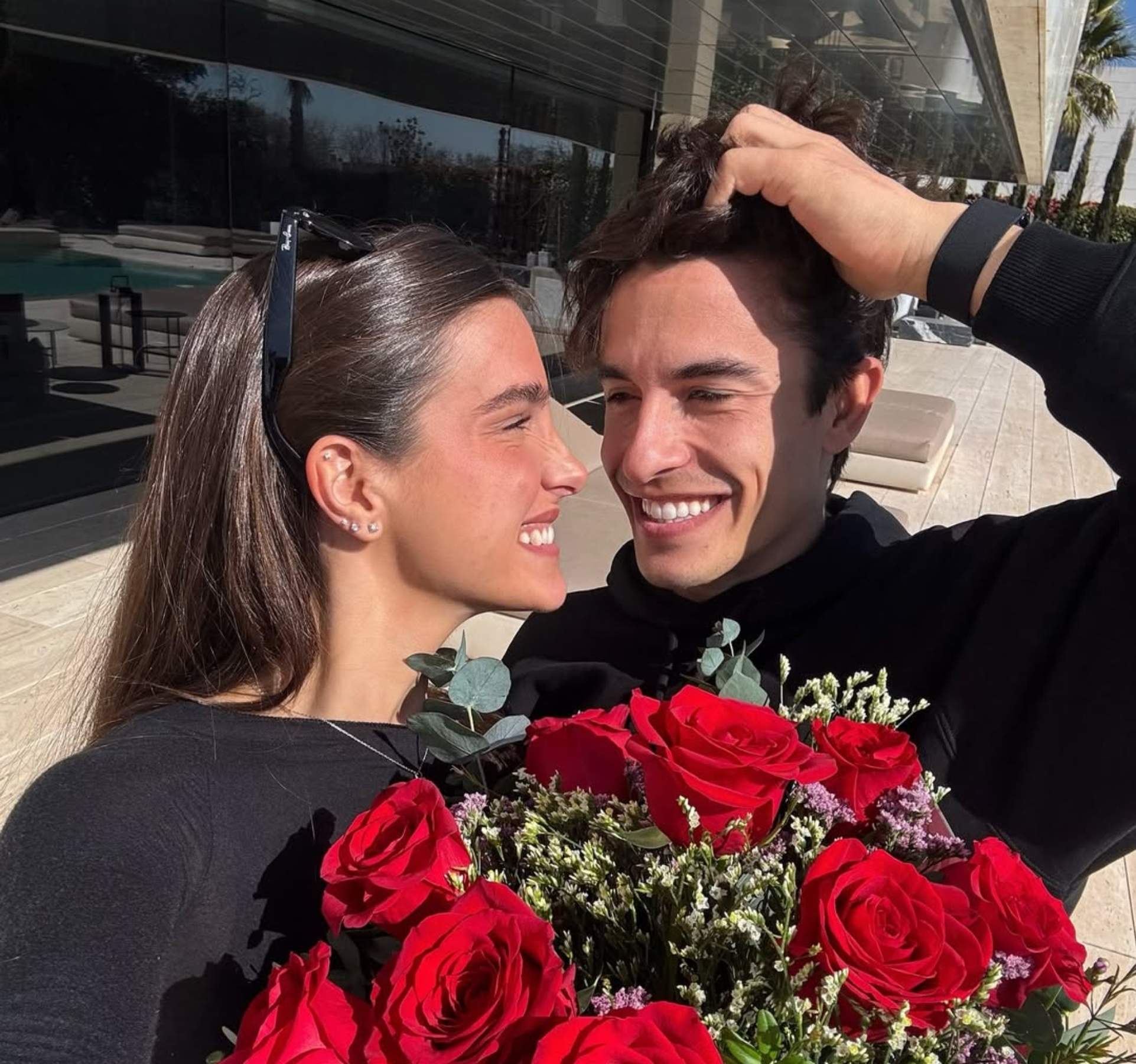 Marc Márquez y Gemma Pinto, cita romántica antes del viaje más especial: "Tentaciones antes de..."