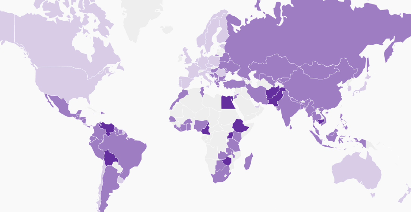 ¿Cuáles son los países 'sin ley' del mundo?