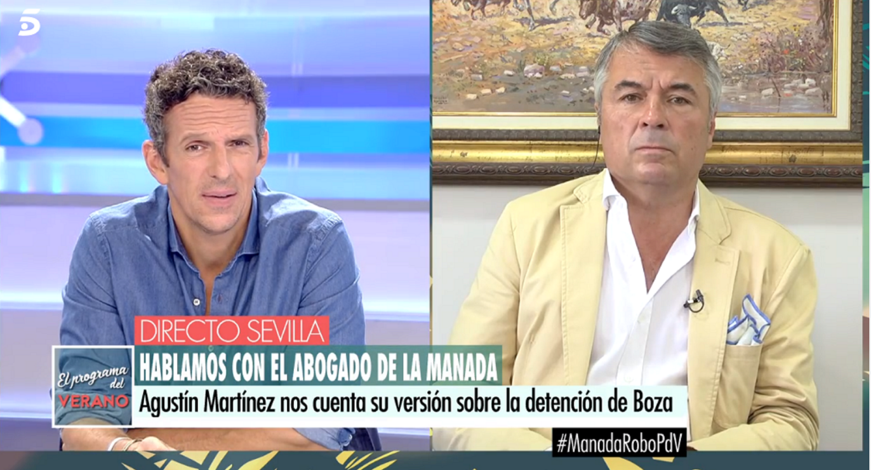 El abogado de La Manada le insinúa a Joaquín Prat que Ana Rosa le hace callar