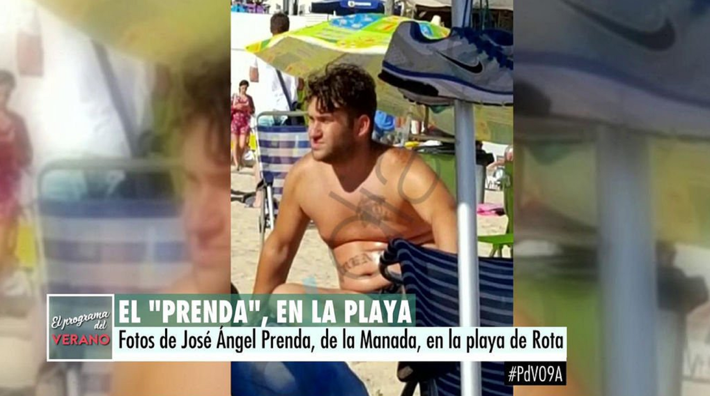 Telecinco mostra La Manada a la platja. "Un violador no es un famoso, miserables"