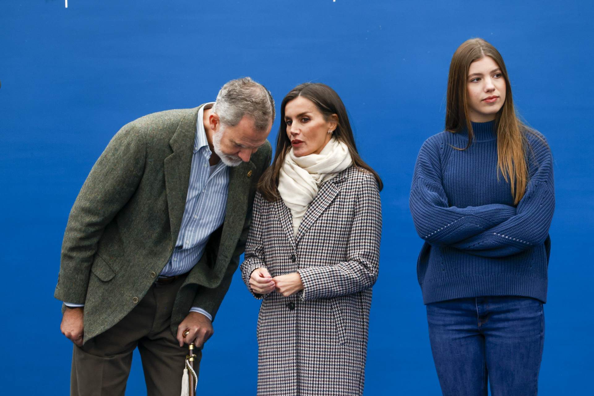 La infanta Sofia amb els seus pares