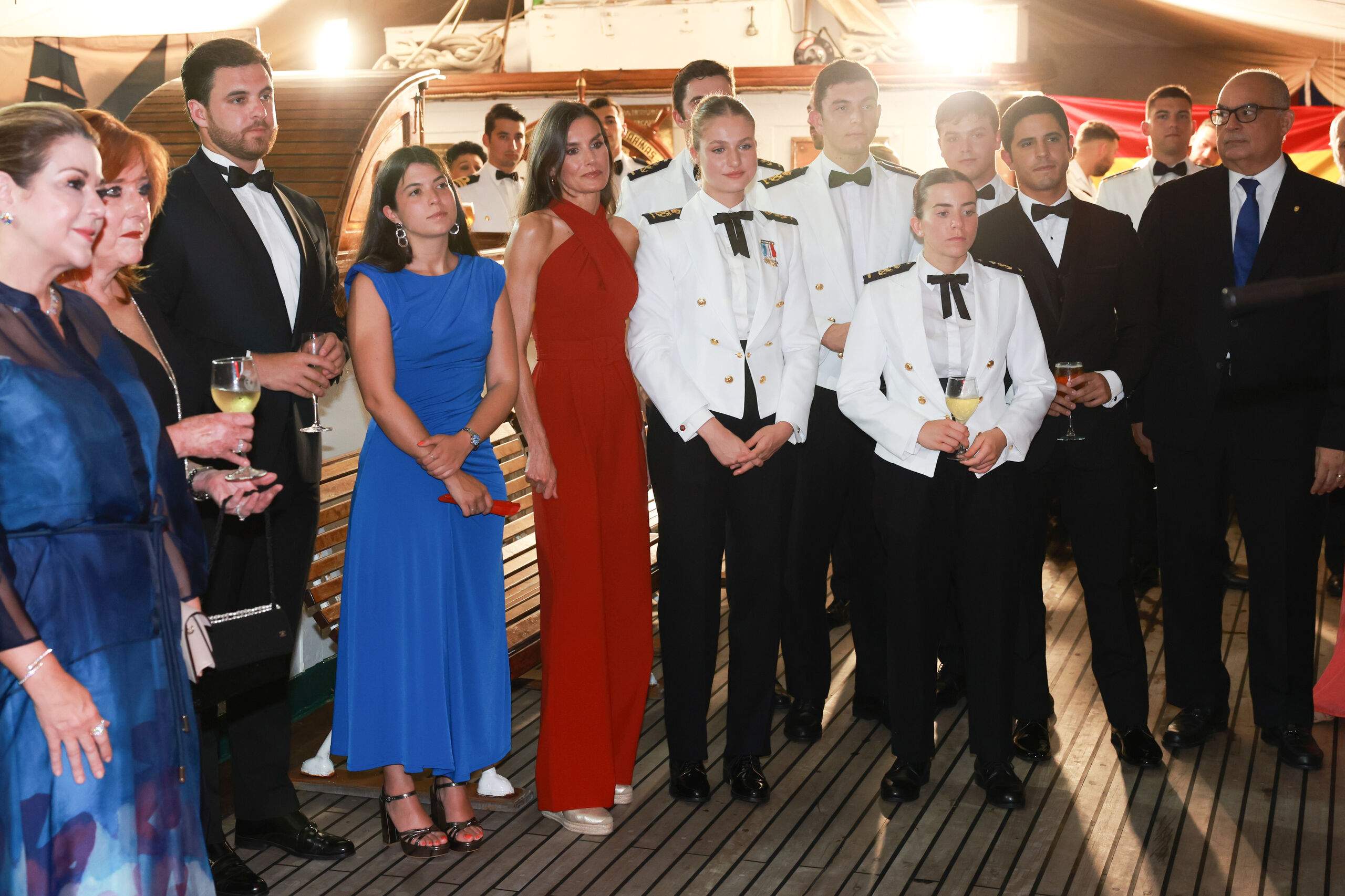 El comandante de Elcano, menospreciado por Letizia en la cena de gala del sábado en Panamá