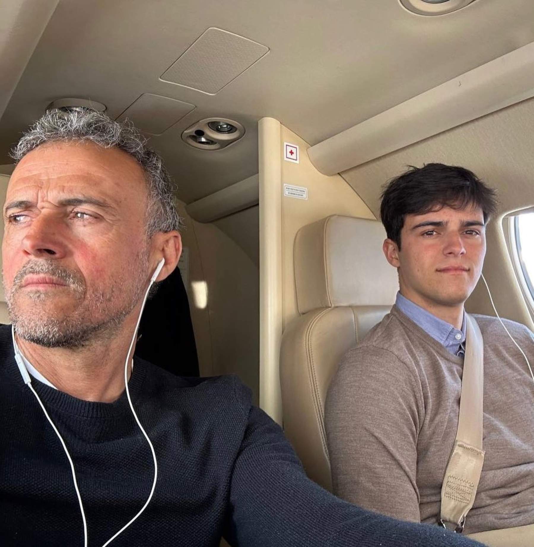 Luis Enrique i Pacho / Instagram