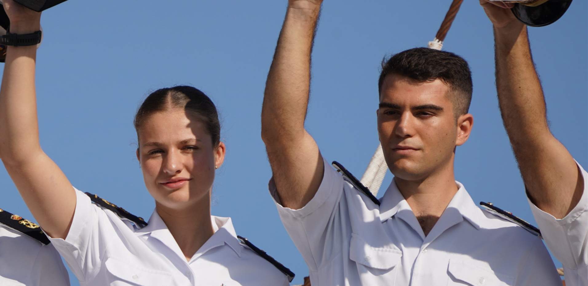 Leonor sospecha que su ligue en Elcano la engaña desde que embarcaron en Cádiz