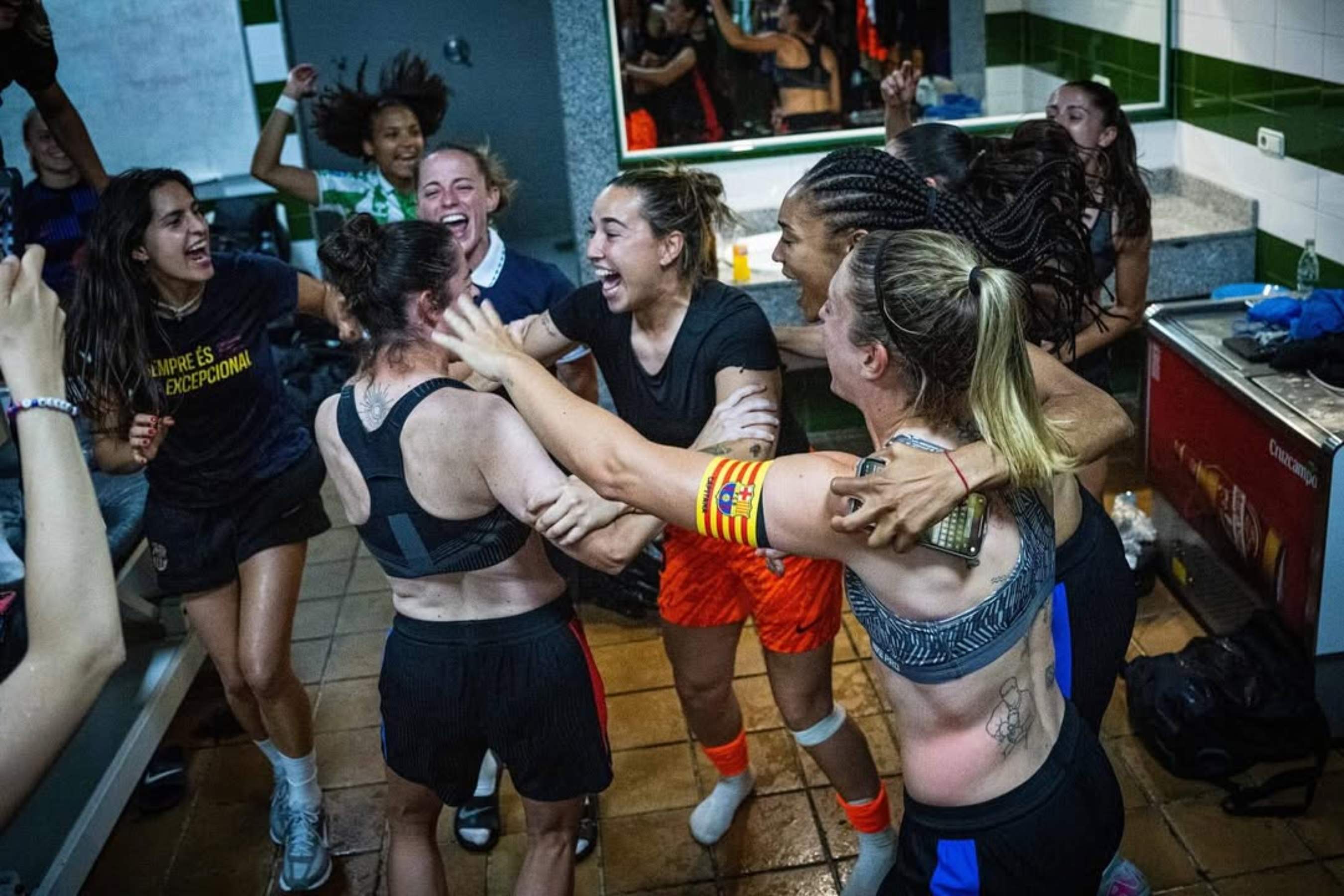 Les jugadores del Barça femení sorprenen celebrant la lliga en aquest restaurant de menjar ràpid