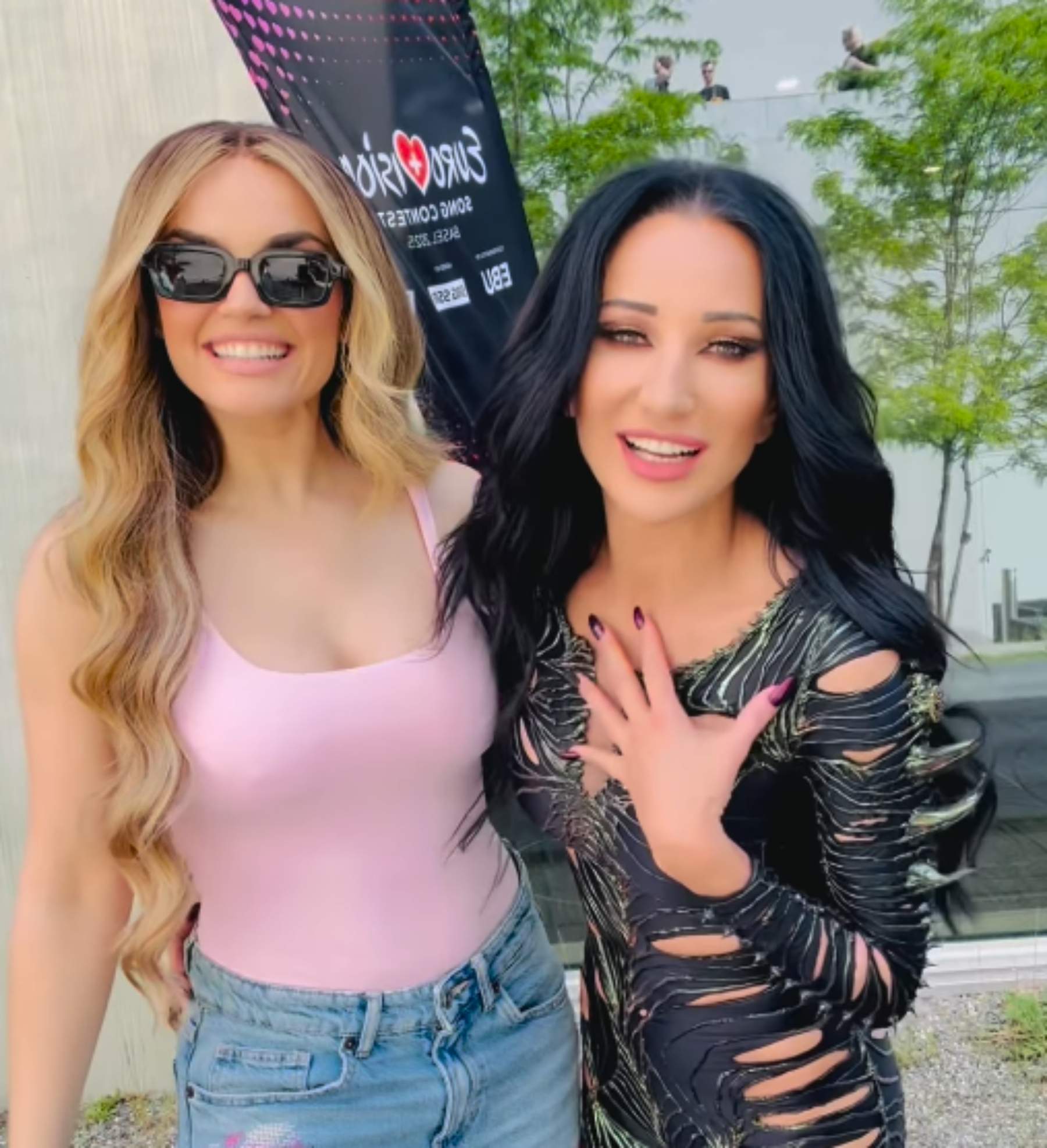 Melody sorprende con su amiga: la representante de Eurovisión que pide su voto antes de empezar