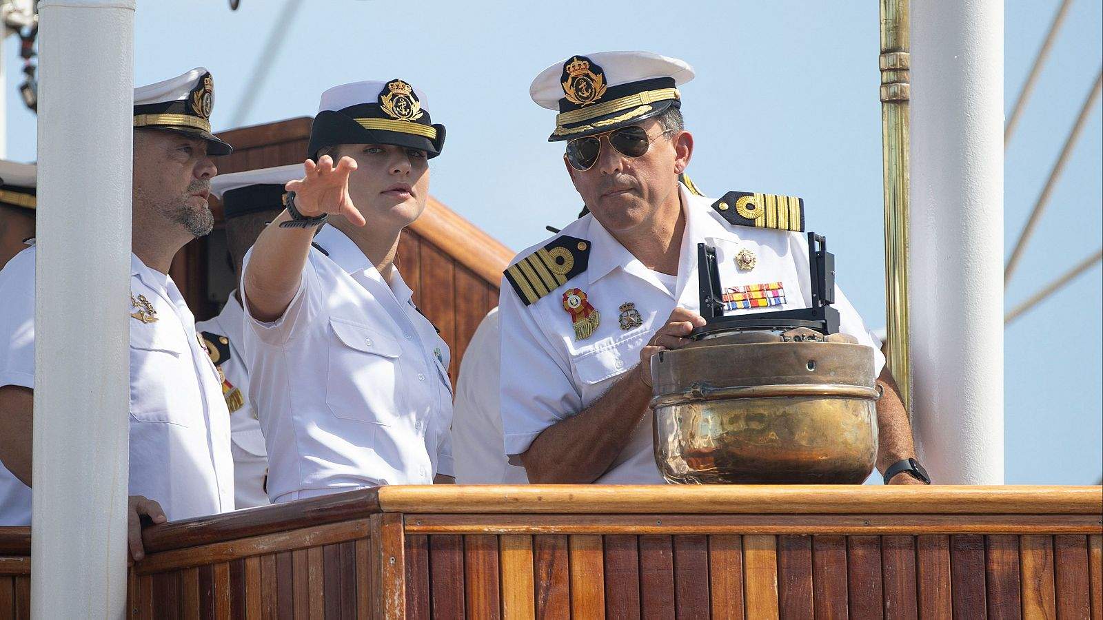 Oficiales de Elcano denuncian a Leonor por malhablada, altiva y prepotente con los mandos