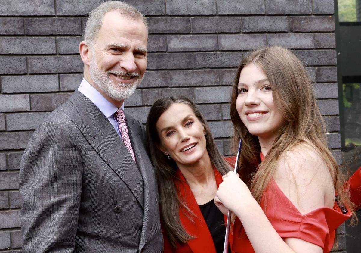 Letizia avergonzó a la infanta Sofía delante de varios padres y madres de compañeros de Gales