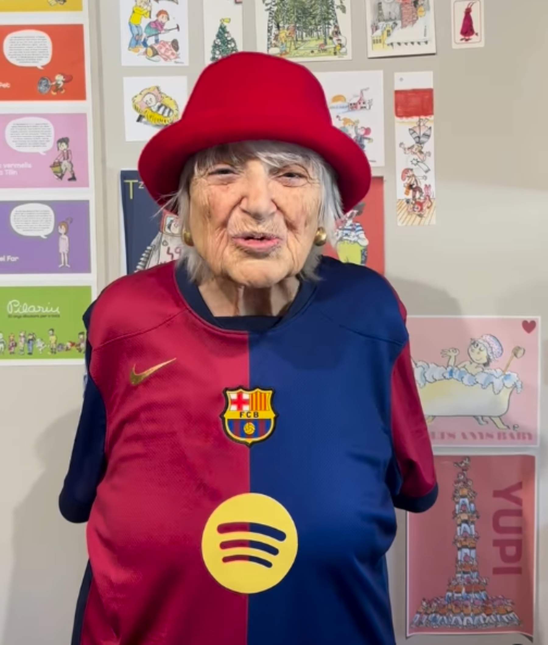 Pilarín Bayés enamora a los culés, esto ha dicho a las jugadoras del Barça: "Sois las mejores"