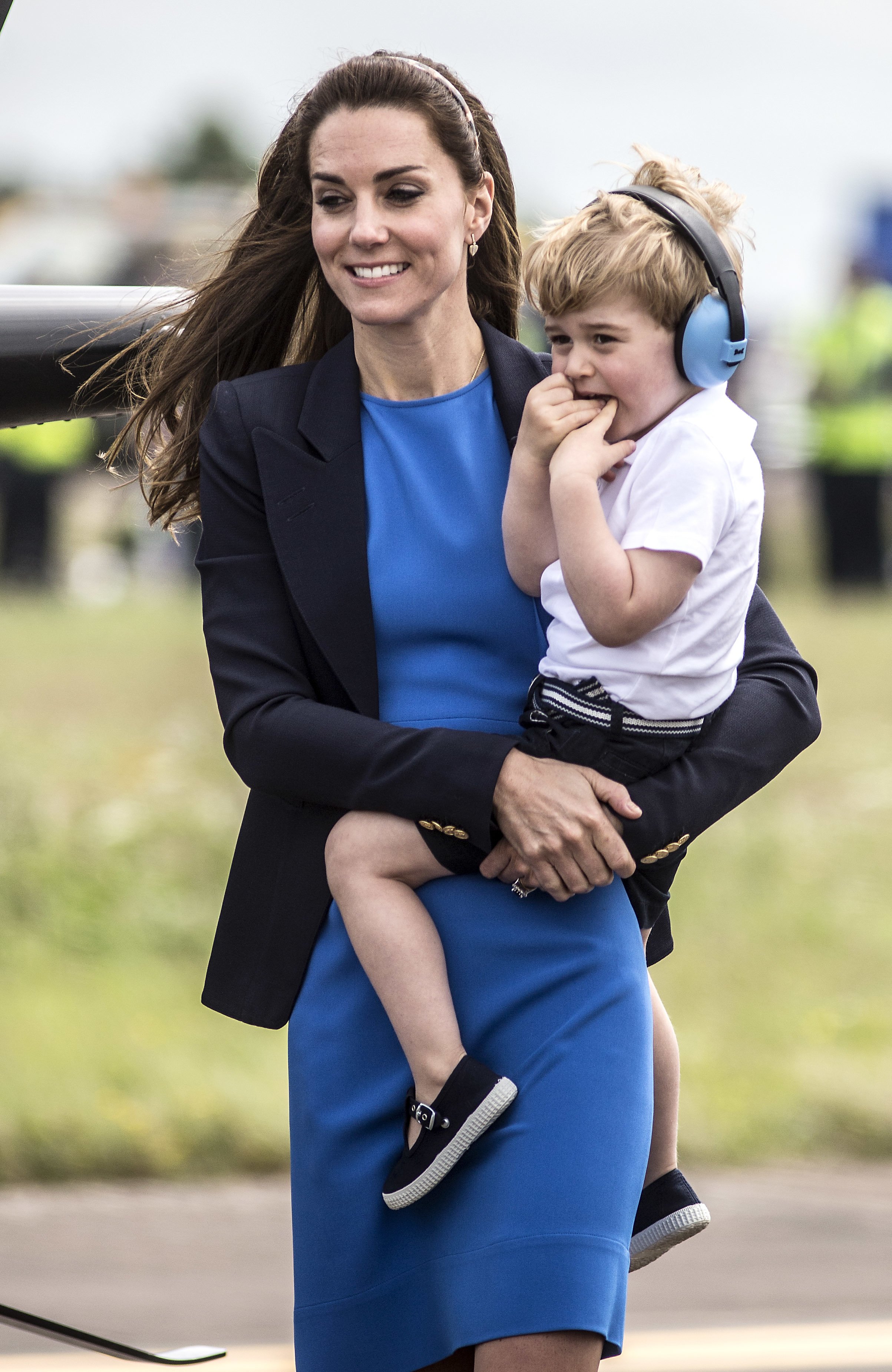 La corona inglesa crea un nuevo Froilán: el príncipe George, de 5 años, ya caza