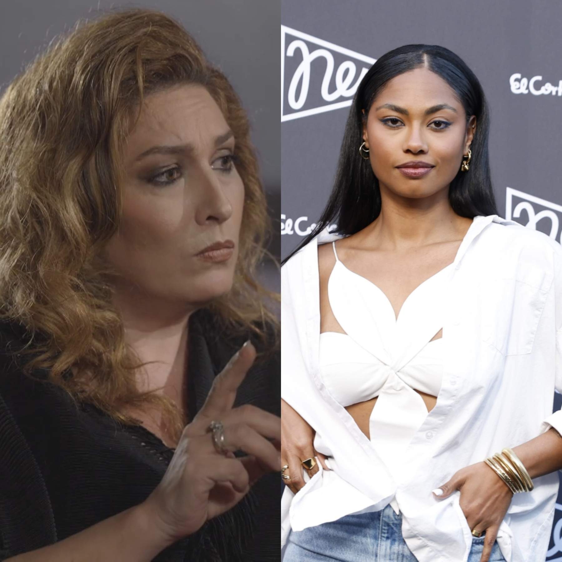 Estrella Morente assenyala a Nia Correia per la polèmica actuació a OT i l'artista respon amb una cleca clau