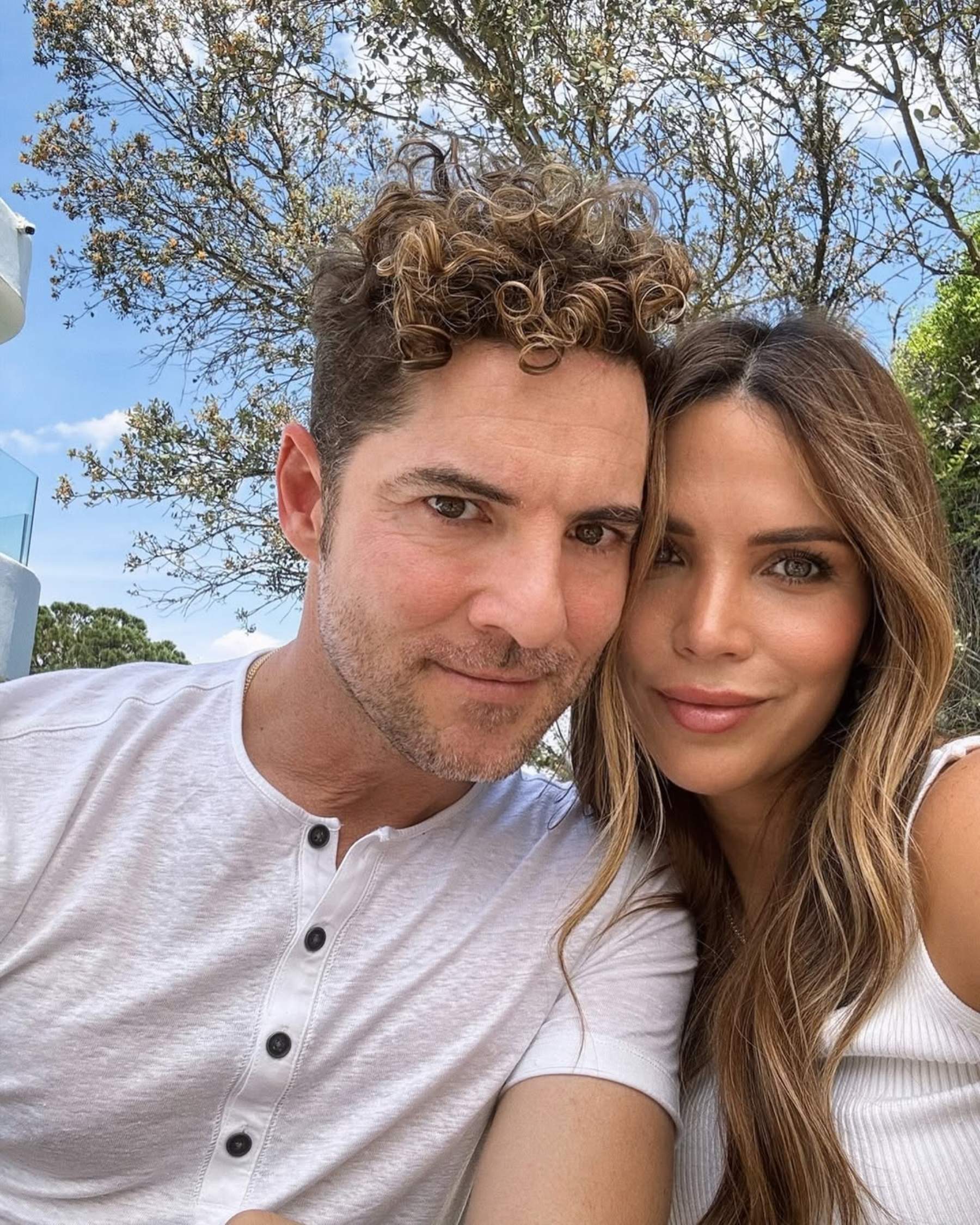 David Bisbal i Rosanna Zanetti enamoren, separats en un dia especial: això han fet a distància