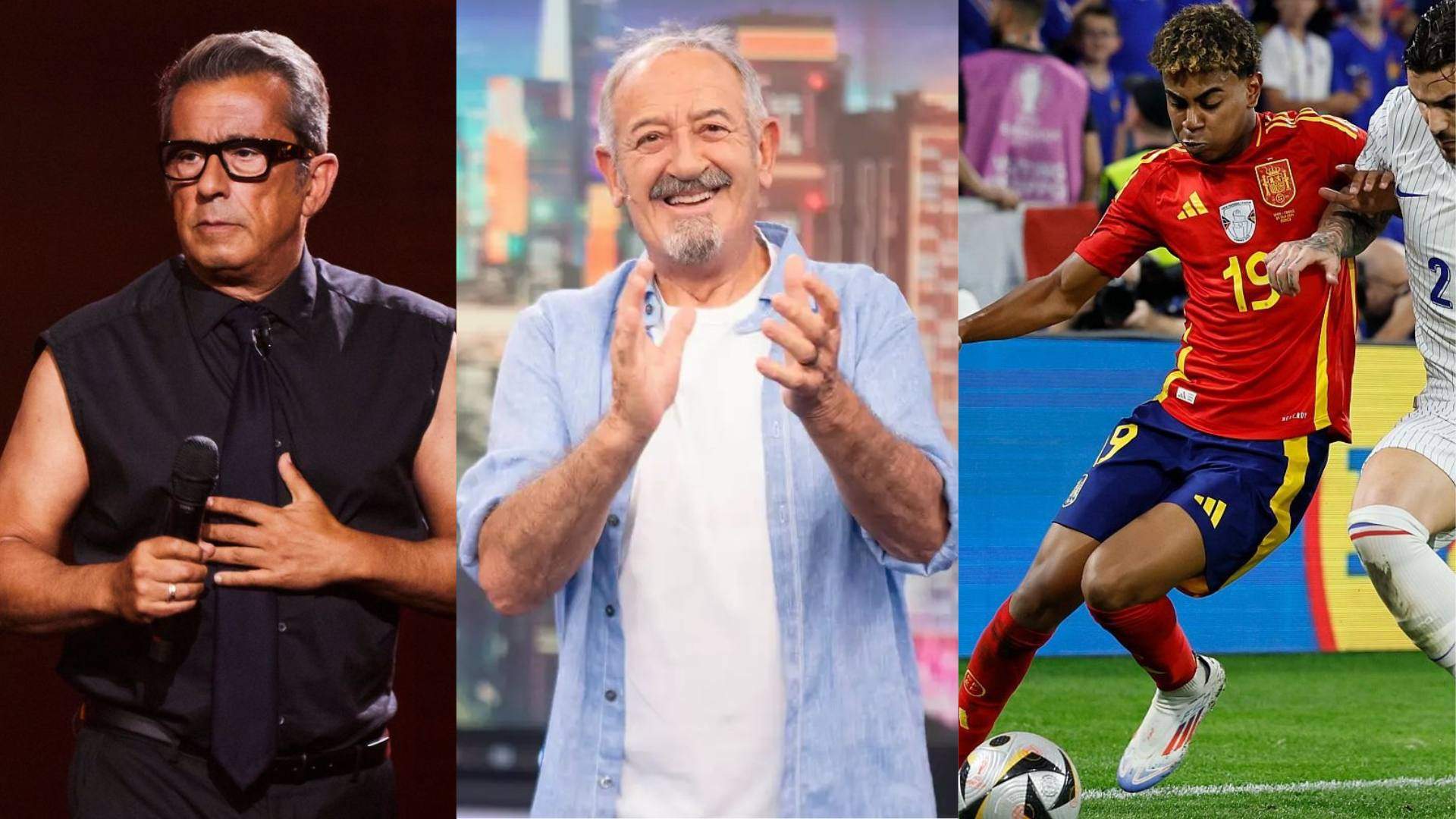 Audiències TV d'ahir: La 1 arrasa amb l'Espanya - França i Buenafuente firma rècord històric