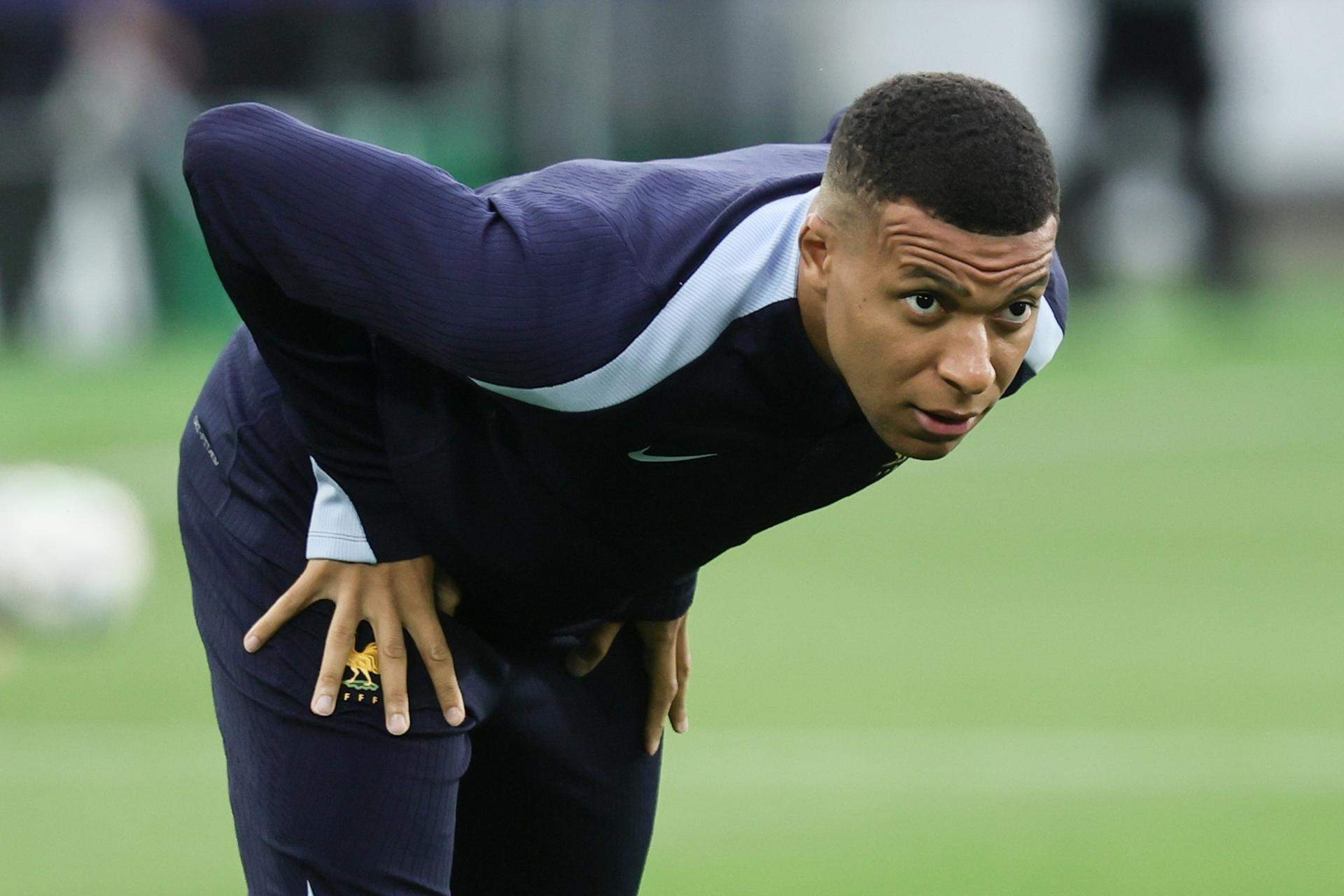 Mbappé entrenamiento