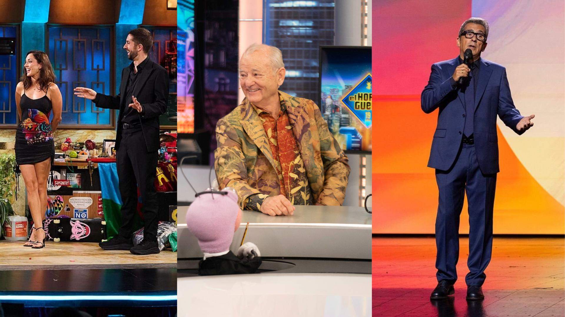 Audiencias TV de ayer: 'El Hormiguero' brilla con Bill Murray ante el batacazo de Buenafuente en La 1