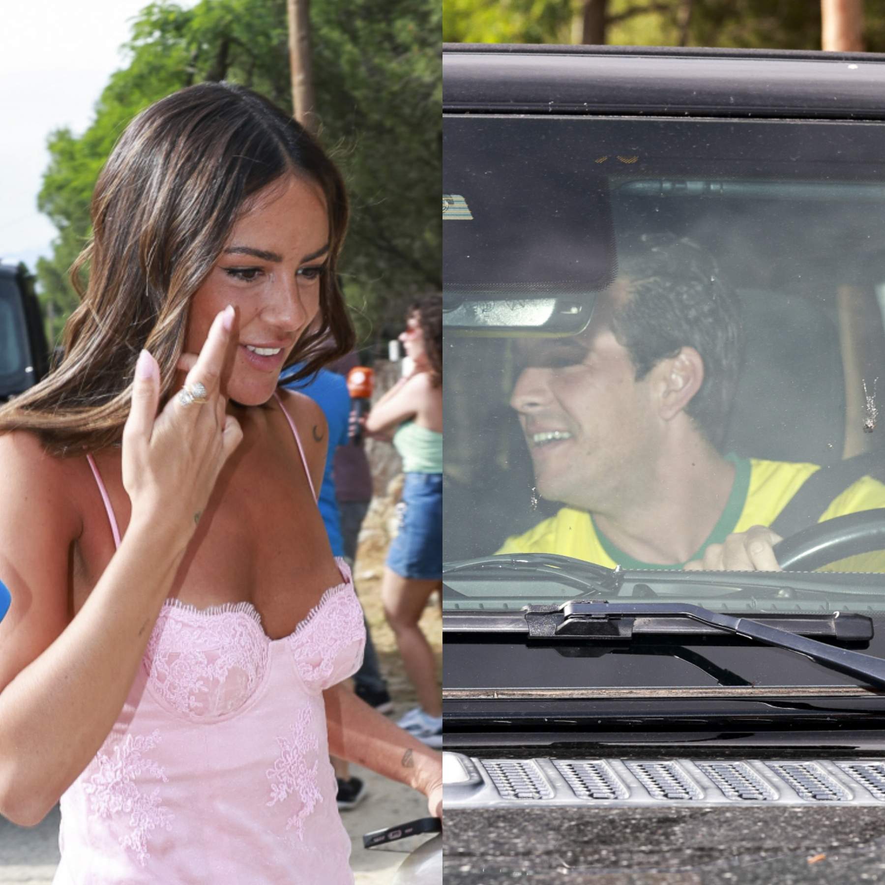 Mario Casas i Melyssa Pinto, enxampada brutal a l'entrada d'aquesta boda VIP: una caiguda i molta vergonya