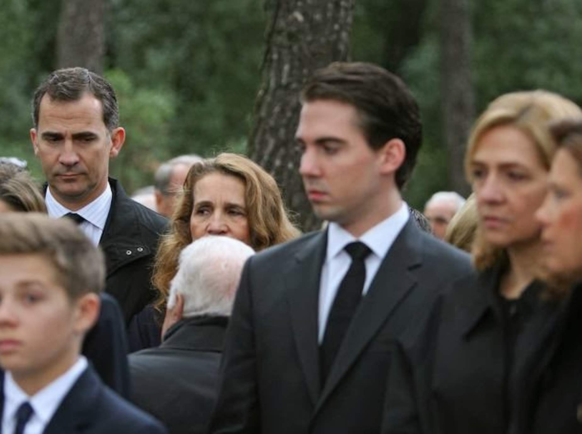 Desangelada reunió Felip, Cristina i Elena: pacten una paraula prohibida quan entra Sofia