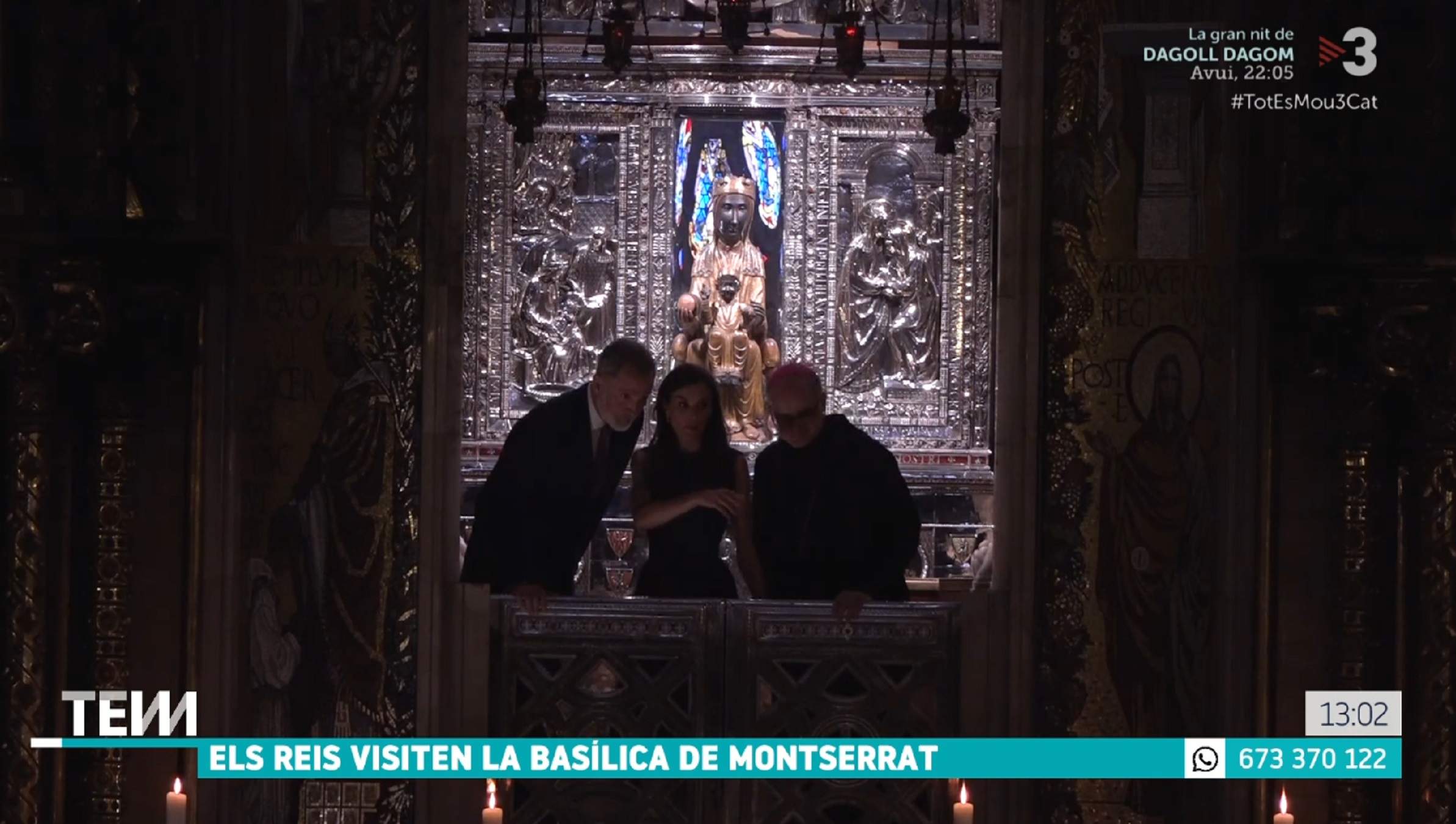 Intervenció brutal d'un històric de TV3 sobre Felip, la Moreneta i la visita dels reis d'Espanya a Montserrat