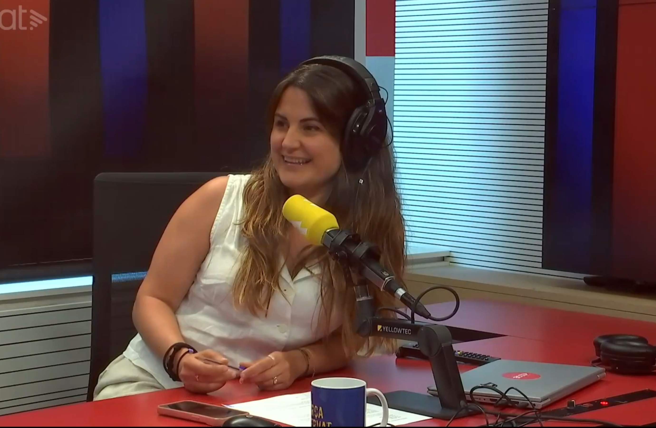 Laia Tudel, periodista d'esports de Catalunya Ràdio, enamora parlant dels seus dos fills: "Superculers"