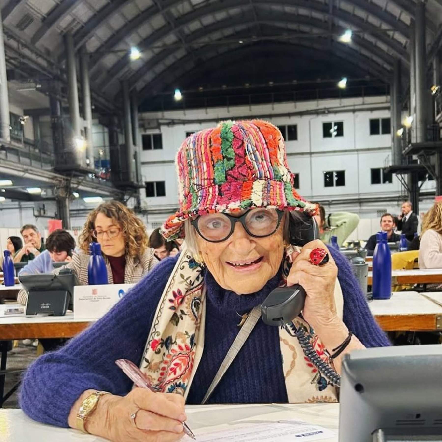 Pilarín Bayés revela el dia que deixarà de dibuixar: "Que no quedi malament..."