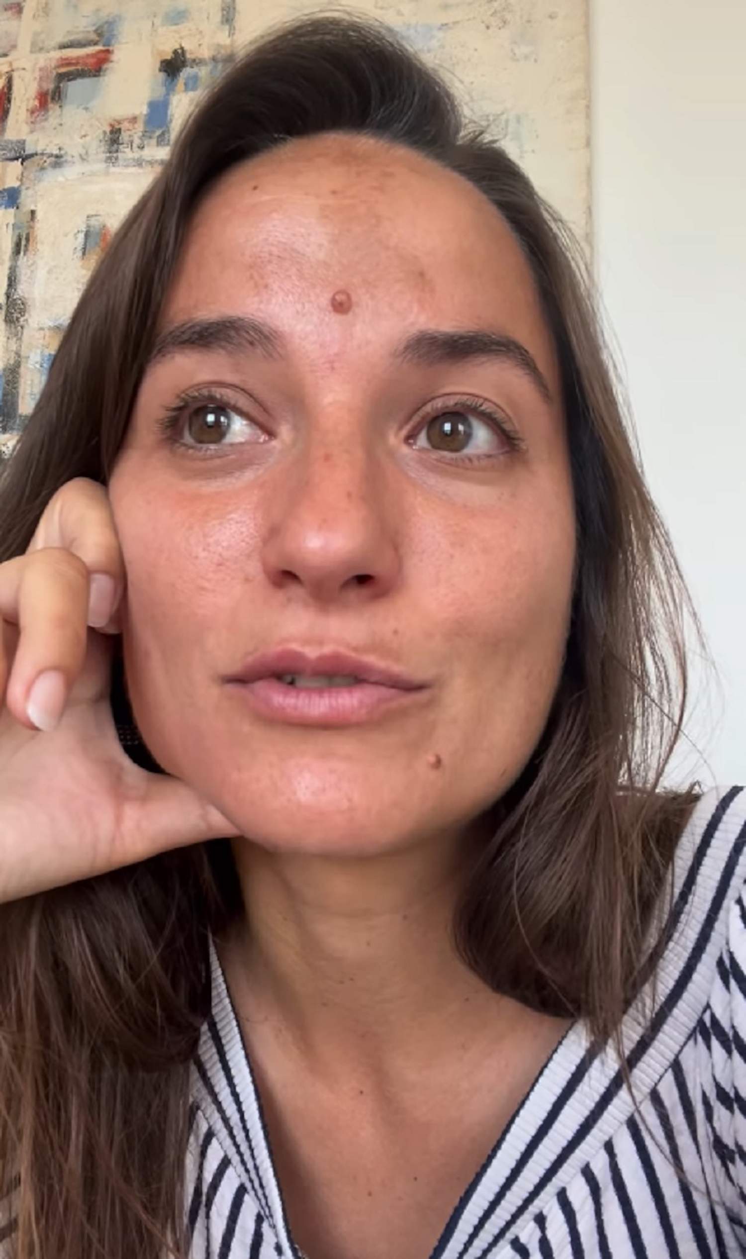 Judit Neddermann, llàgrimes als ulls, colpeix. Què li ha passat: "Sempre explico bones notícies, però..."