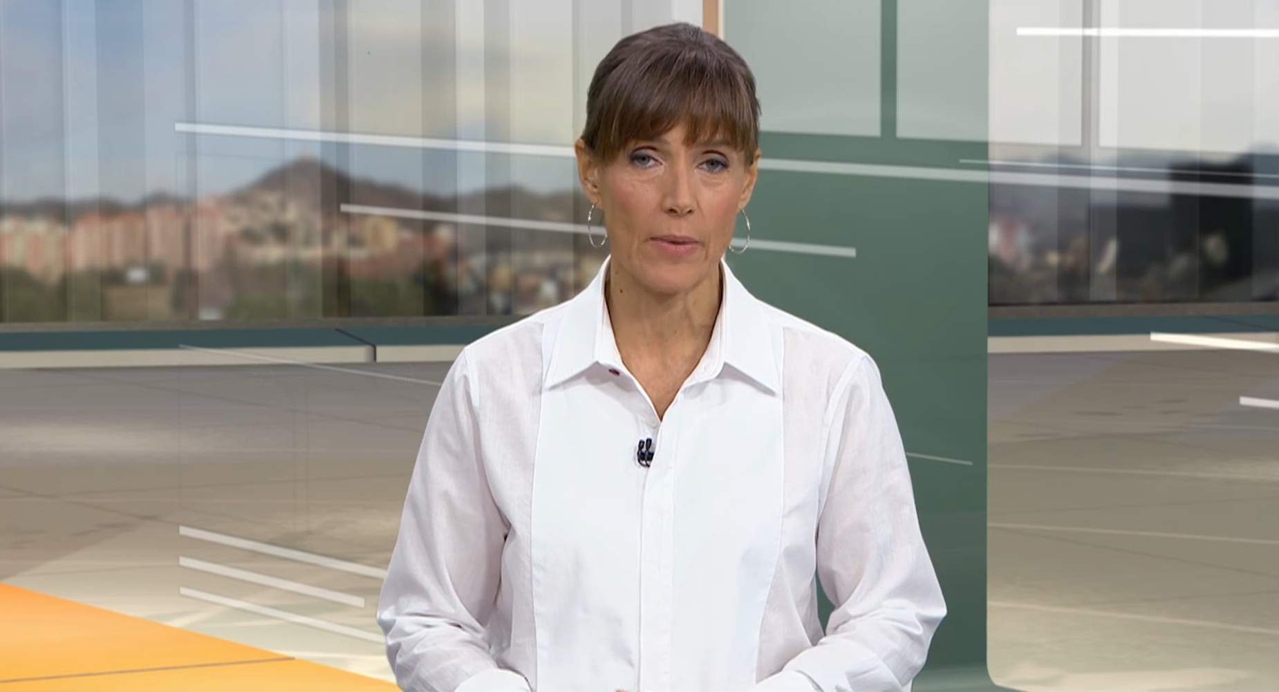 EXCLUSIVA Nuevo y guapo presentador de Deportes del TN de TV3 al lado de Raquel Sans