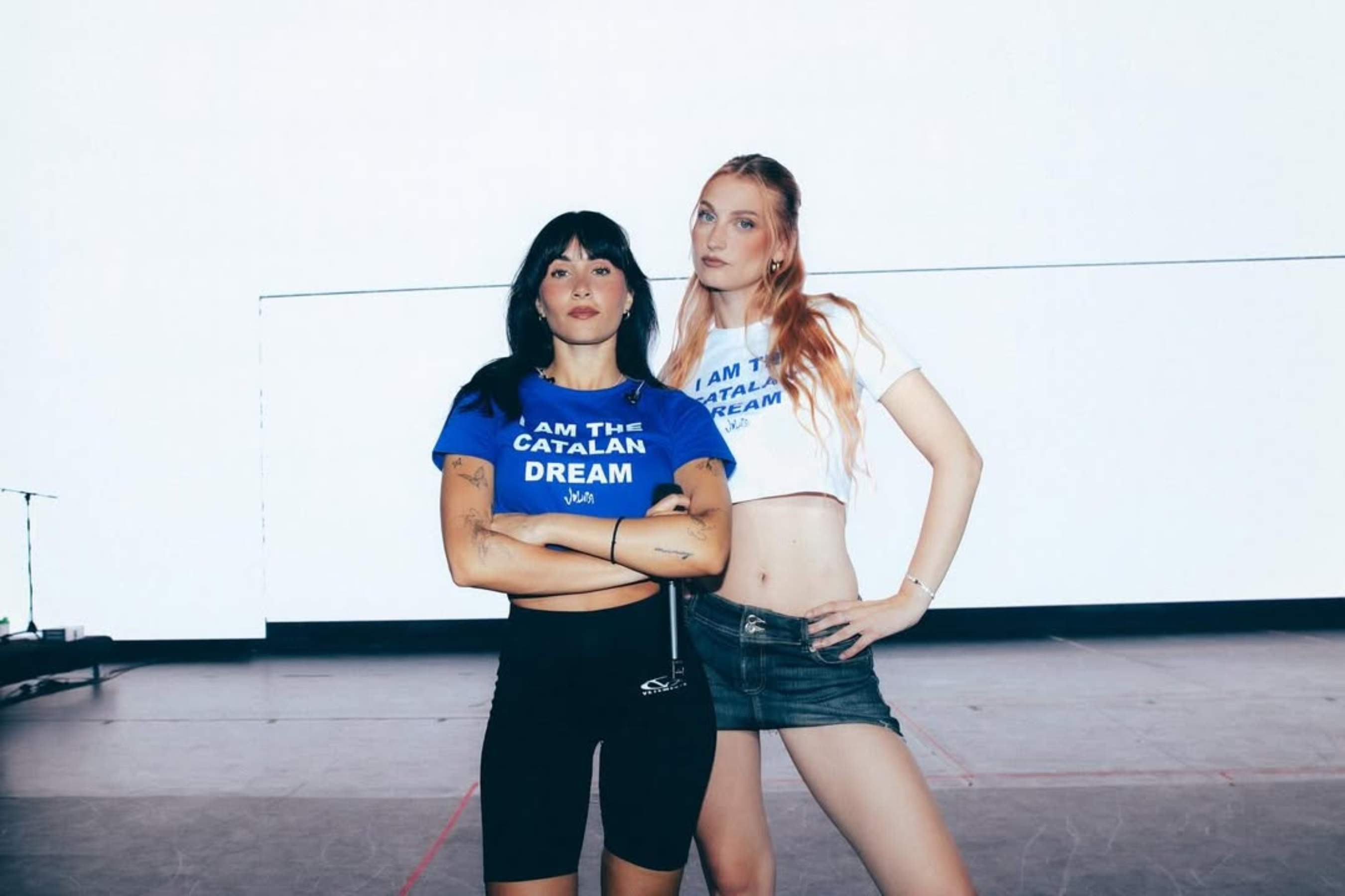 El gest de Julieta amb Aitana que va passar desapercebut, què li va dir sobre Plex damunt l'escenari