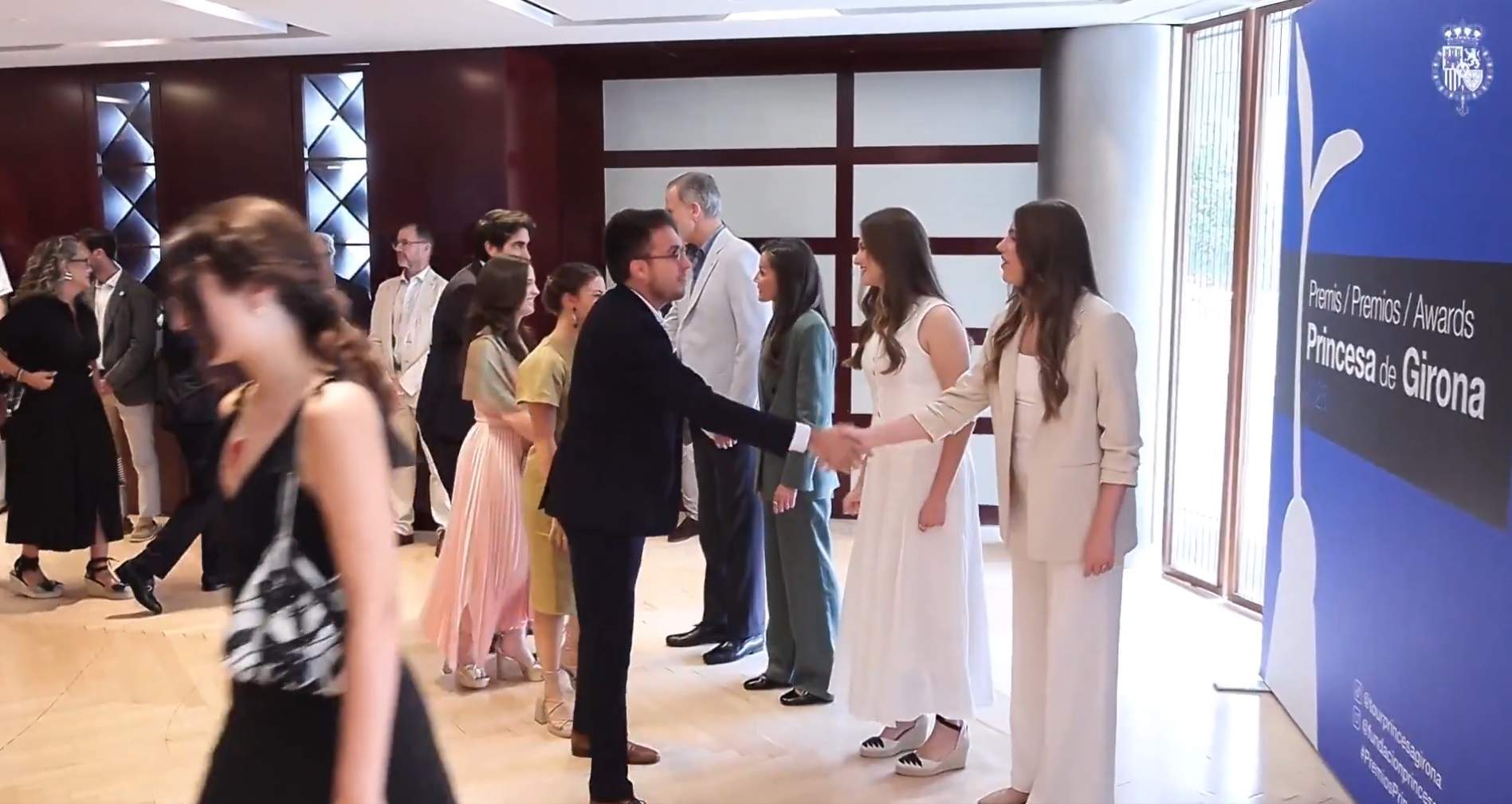 Los Premios Princesa de Girona terminan en batalla campal entre Letizia y Felipe VI