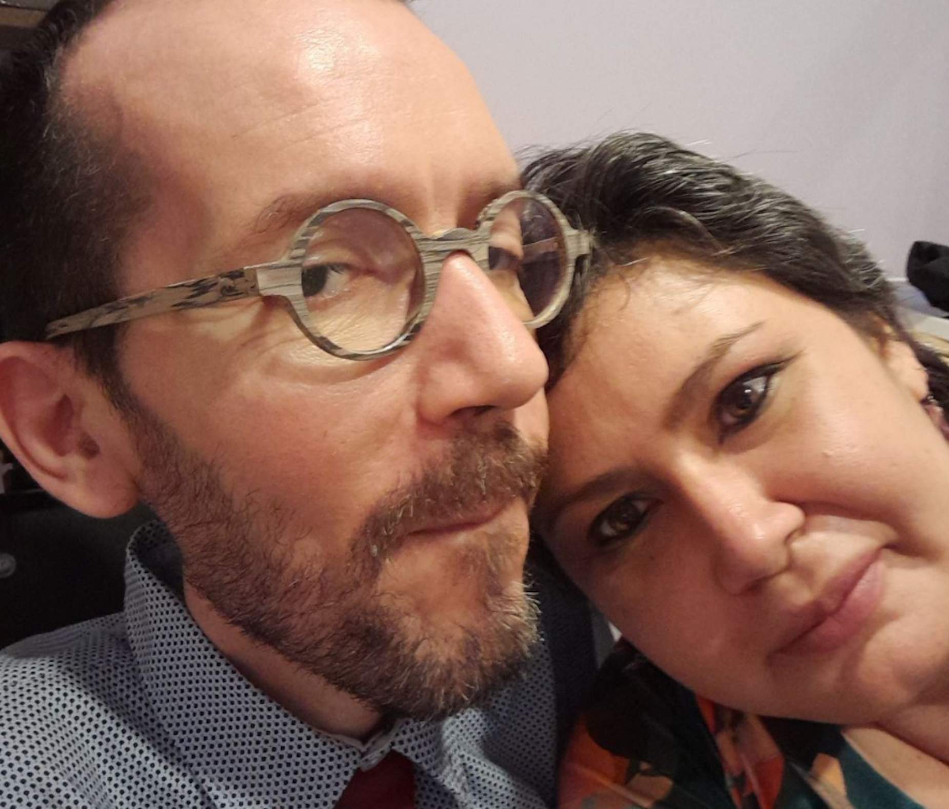La mujer de Pablo Echenique dice basta y pide el divorcio, 12 años juntos: sus motivos