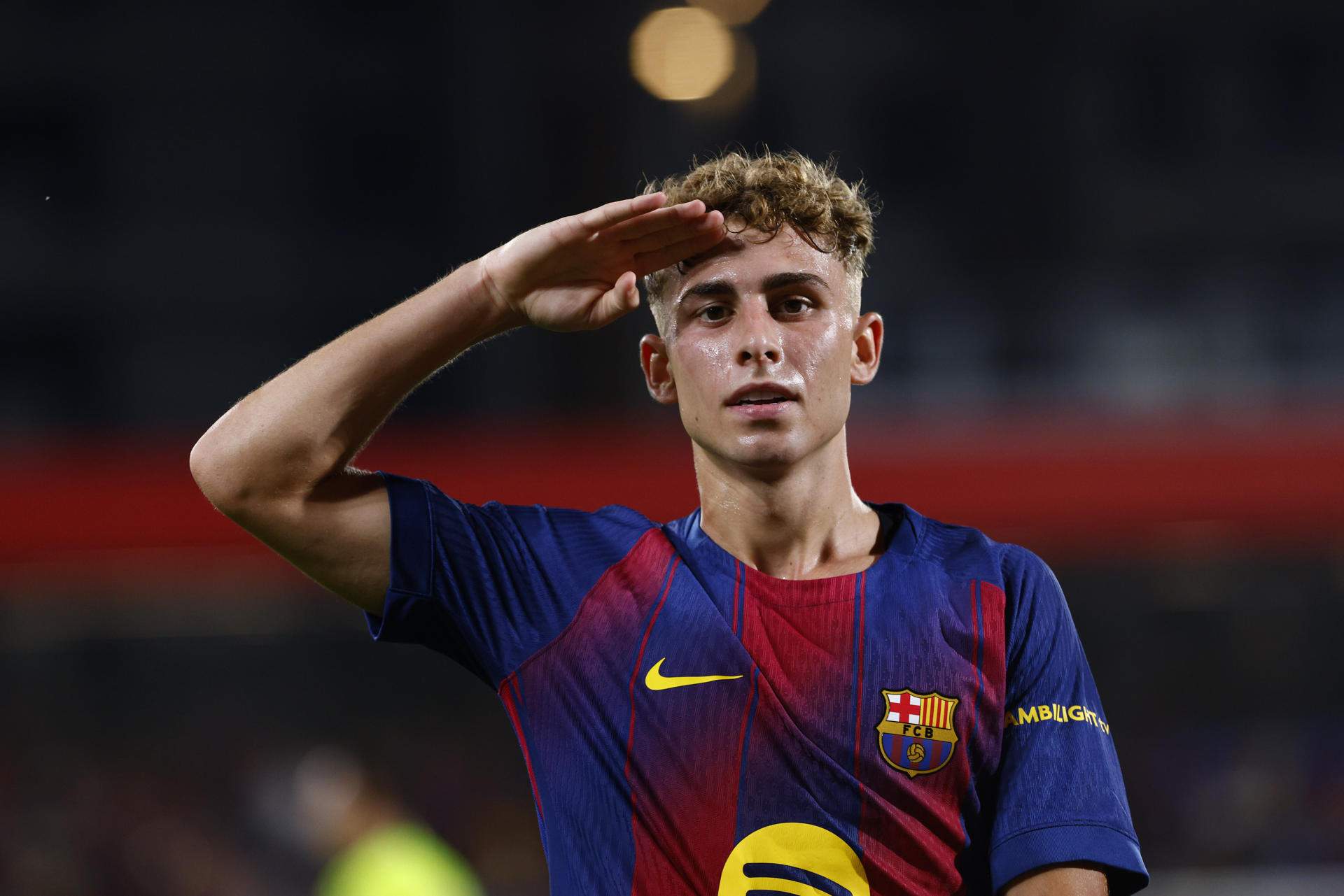 Fermín López revela cómo y por quién nació su mítica celebración al marcar gol: "No es de militar"