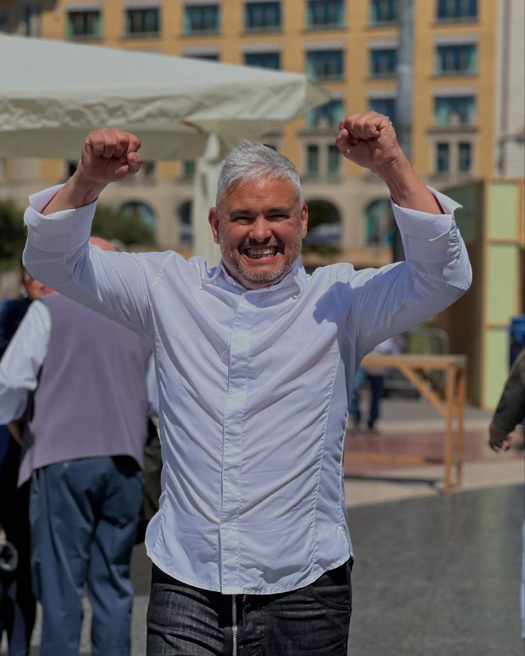 Nandu Jubany enamora al costat d'Anna Orte, la dona, què celebren: ball junts donant-ho tot