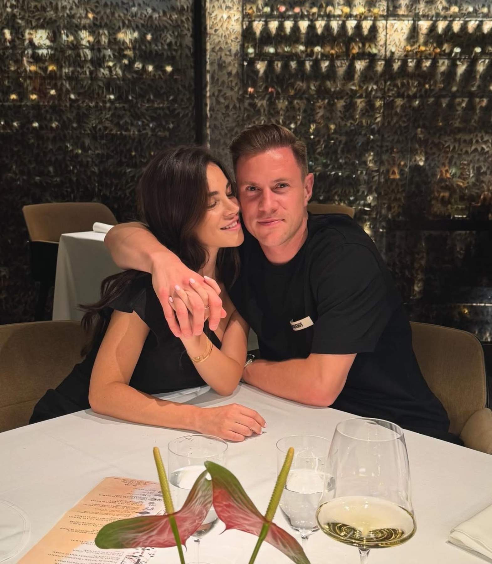 Ona Sellarès se derrite de amor con Ter Stegen, el detalle romántico de bienvenida: "Por fin en casa"
