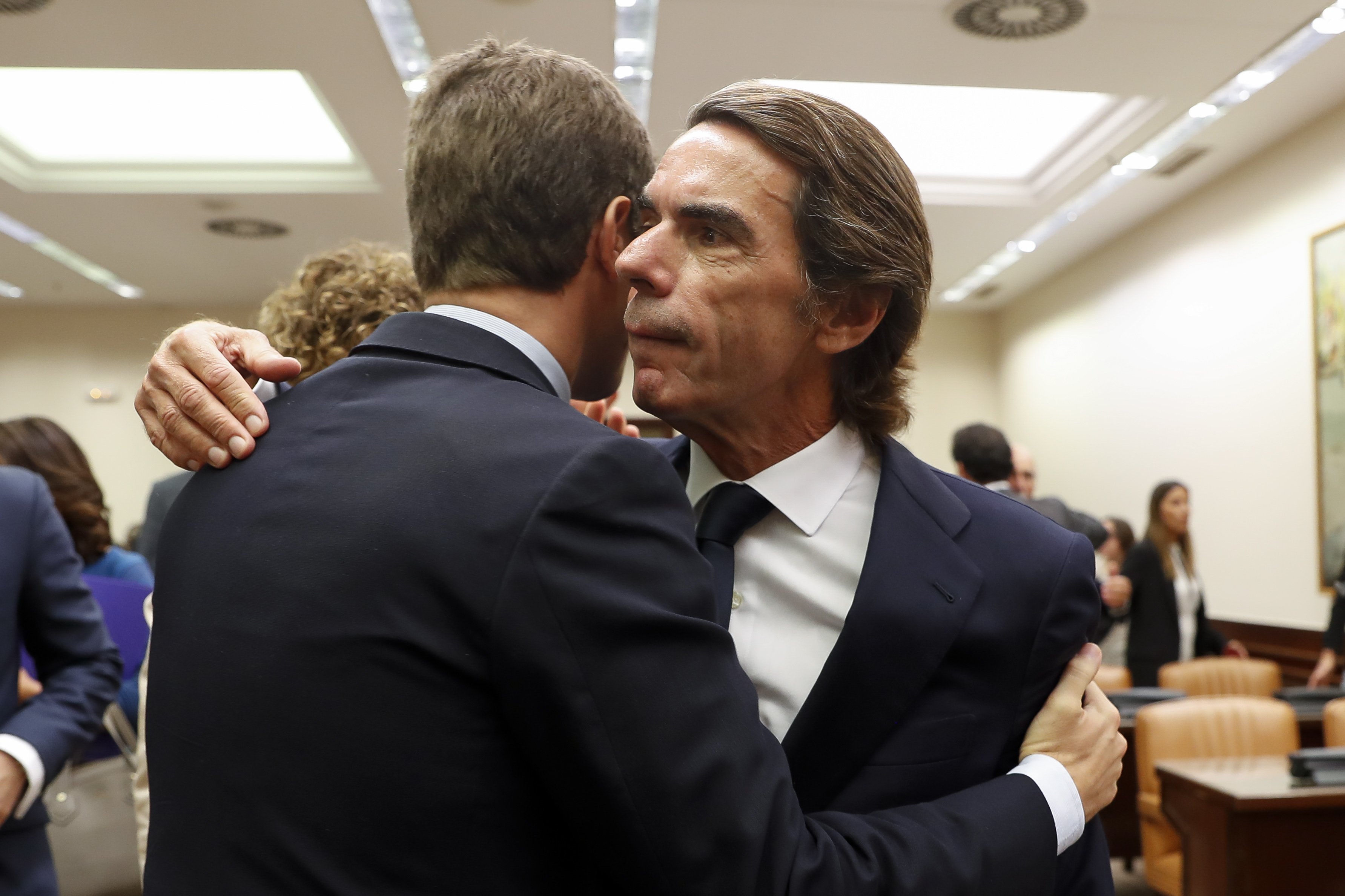 "Repugnant, fàstic...", la xarxa esbudella Aznar per parlar dels fills d'Iglesias