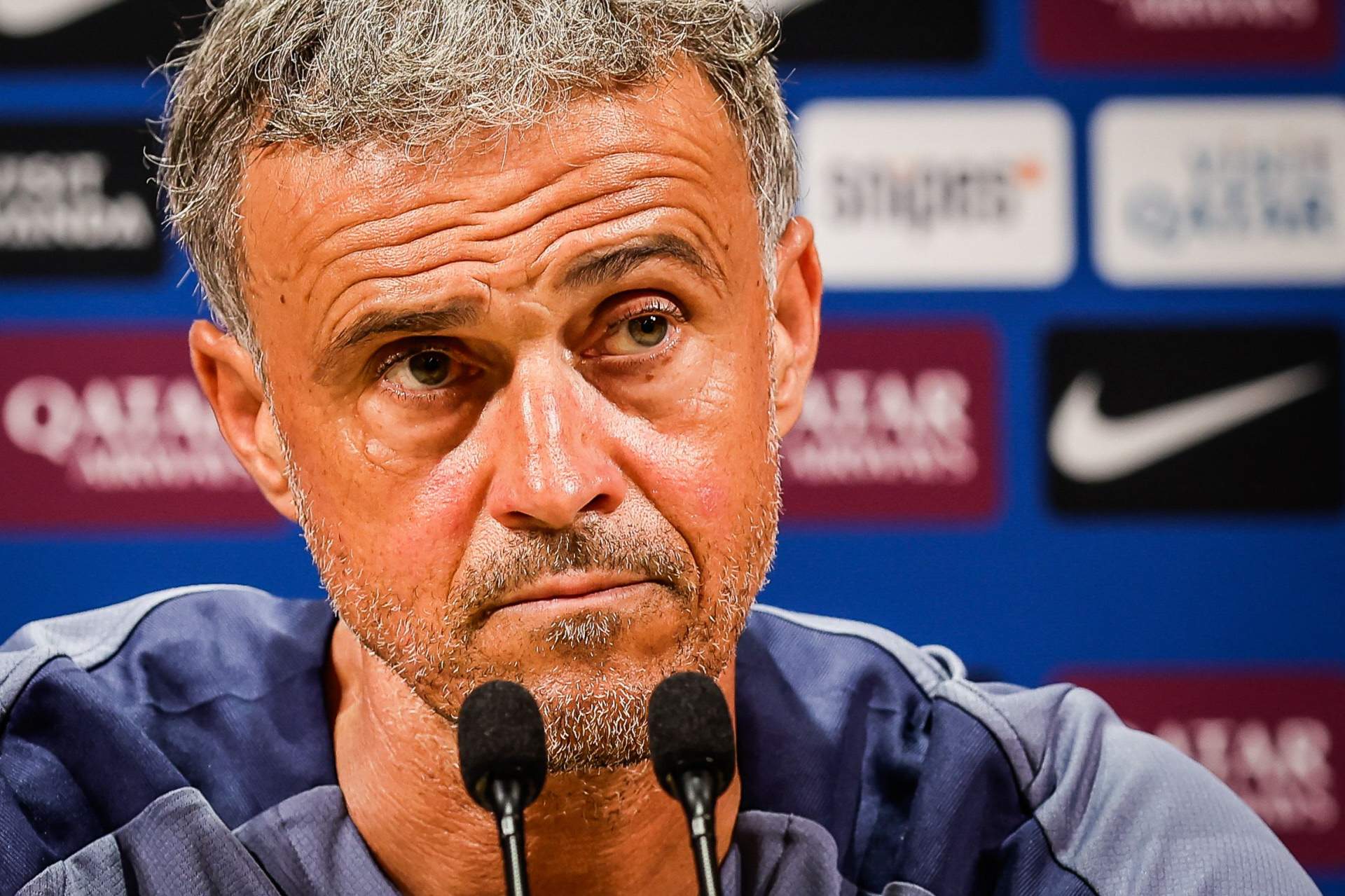 Luis Enrique, 55 anys, rapat al zero després de la lesió: sembla tenir 10 anys més