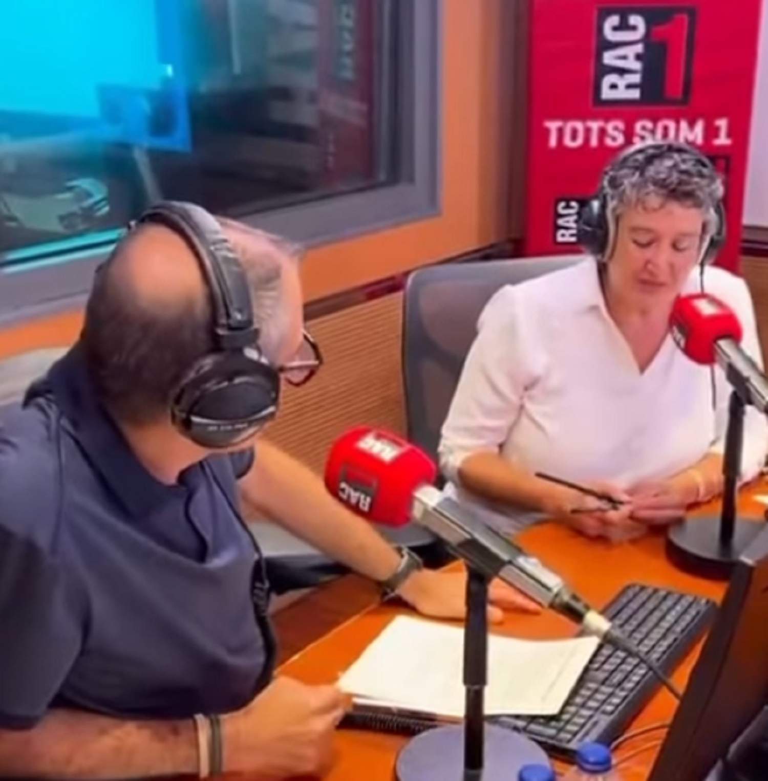 Emoció a RAC1 pel retorn d'una companya molt estimada, "la Veu de Catalunya", després d'haver patit un càncer