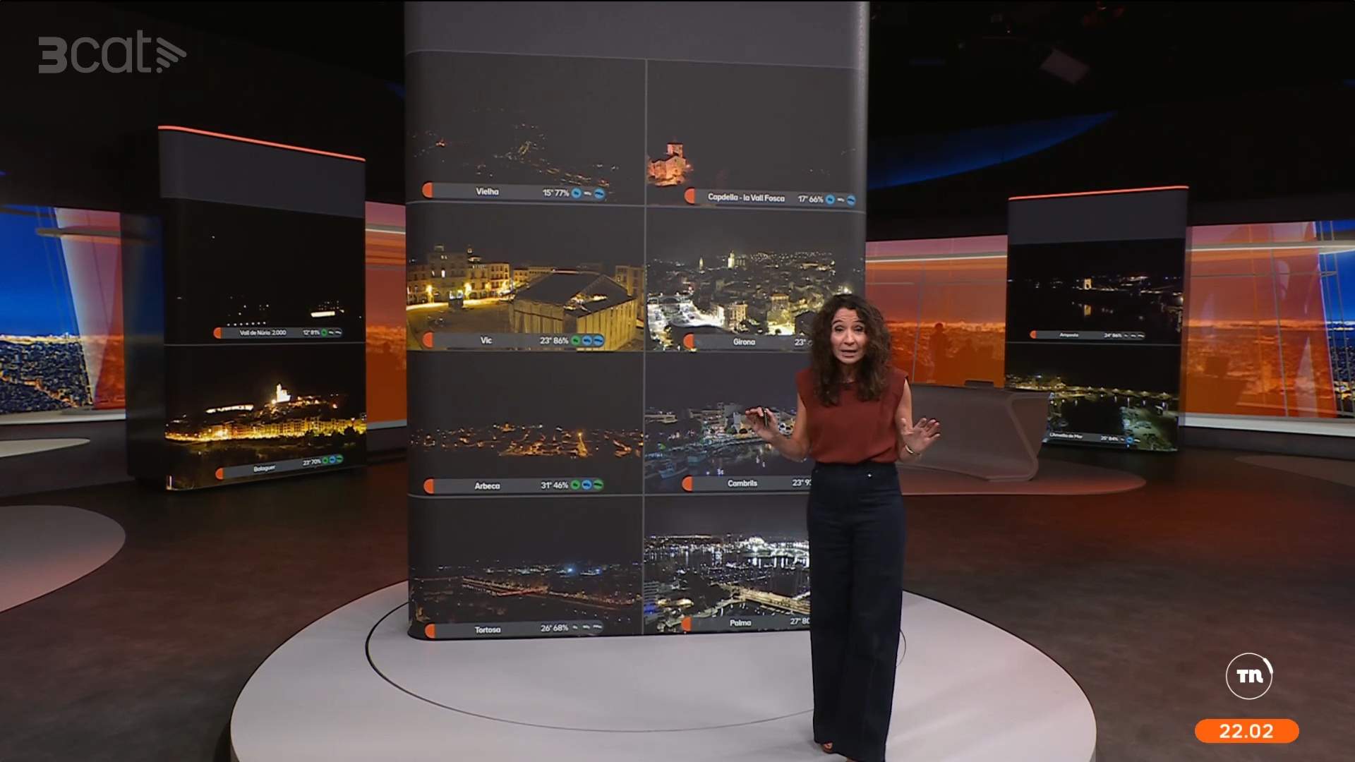 Gran éxito de los nuevos TN de TV3 y críticas al grafismo de El tiempo: "No se ve nada"