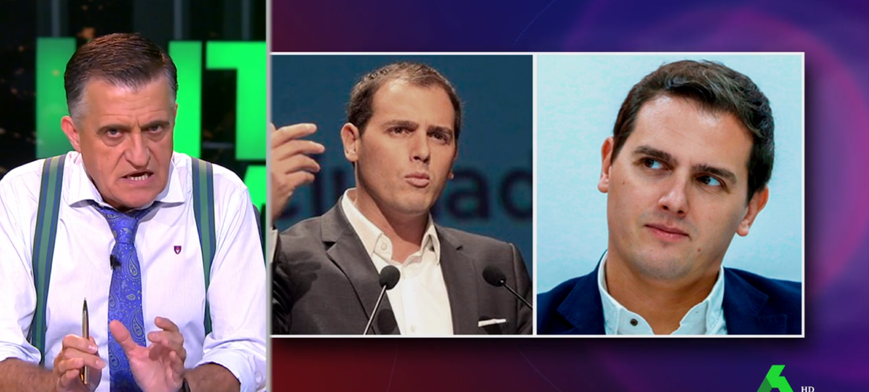 'El intermedio' se ensaña con el injerto de pelo de Albert Rivera