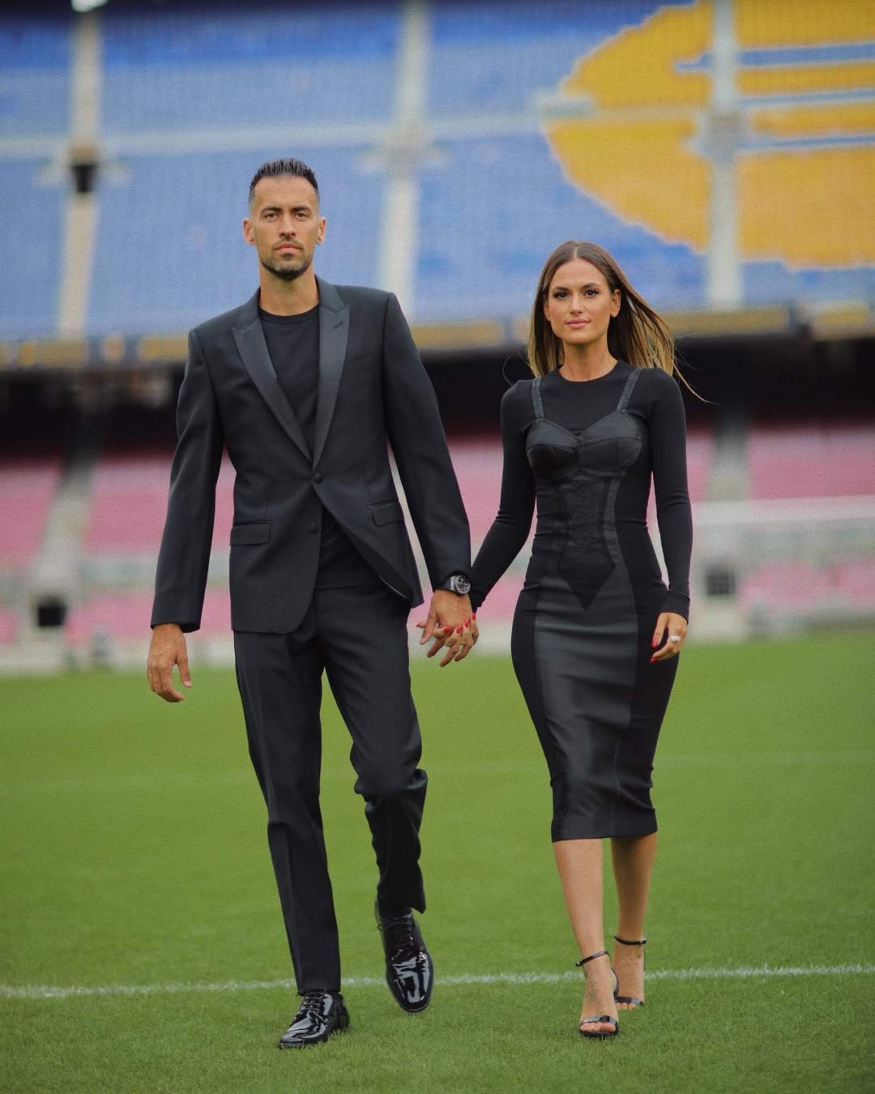Llàgrimes amb les paraules d'Elena Galera en el comiat de Sergio Busquets: "Orgullosa..."
