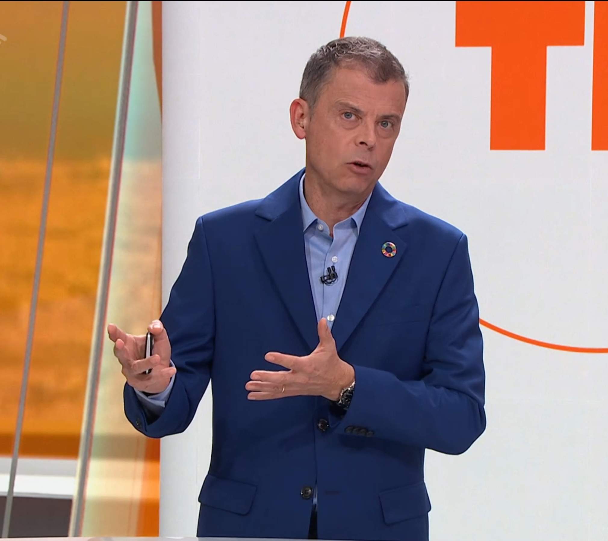 Francesc Mauri opina sobre las críticas del nuevo grafismo de El tiempo y recuerda el estreno: "La peor..."